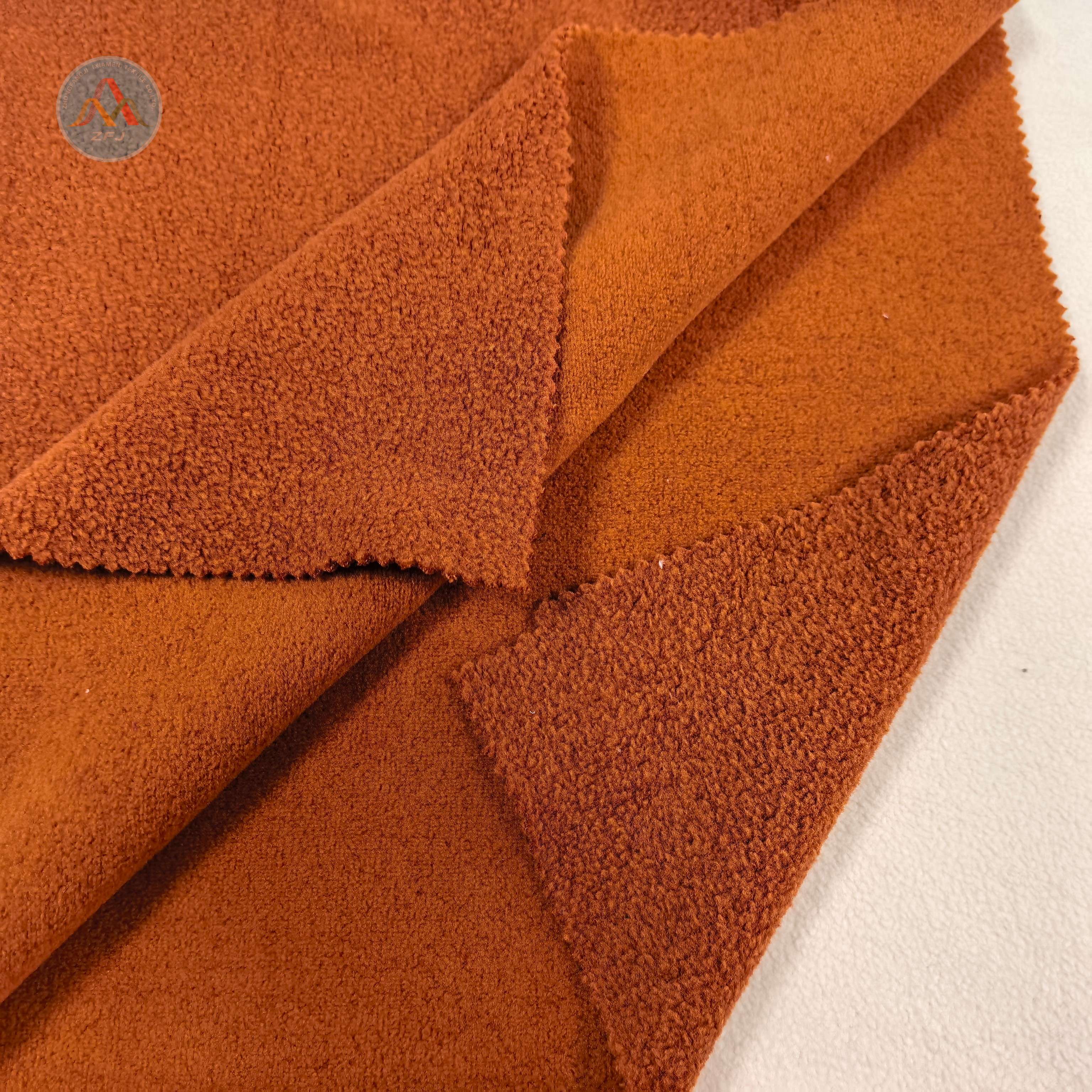 100% Polyester 320gsm Two-tone Interwoven Polar Fleece