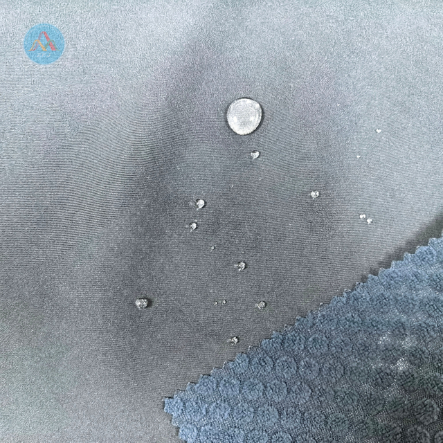 Four-Way Stretch Fabric with TPU And Jacquard Fleece for 3 in 1 HS Hooded Jacket