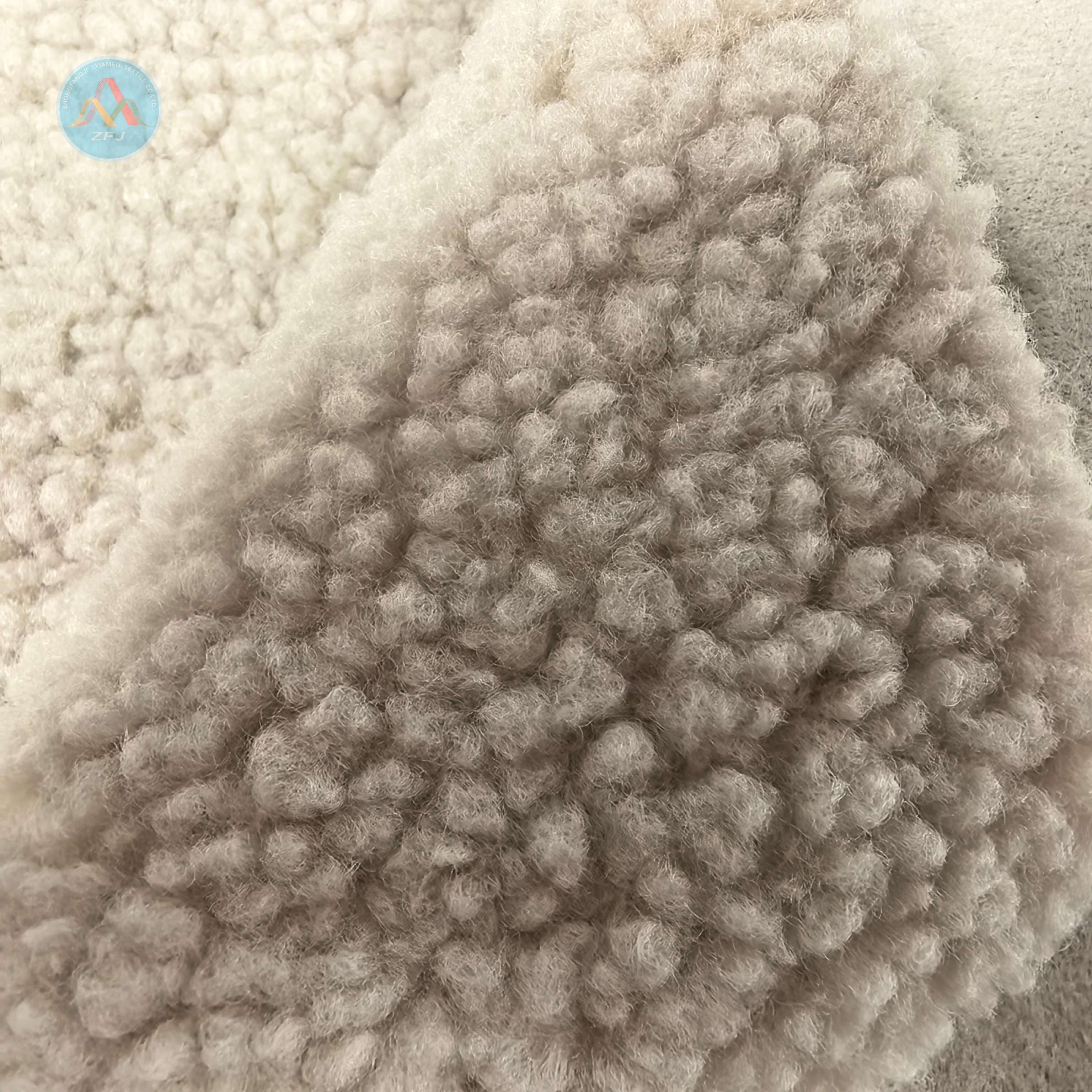 100% Recyclyed Polyester 400gsm Sherpa Fabric‌