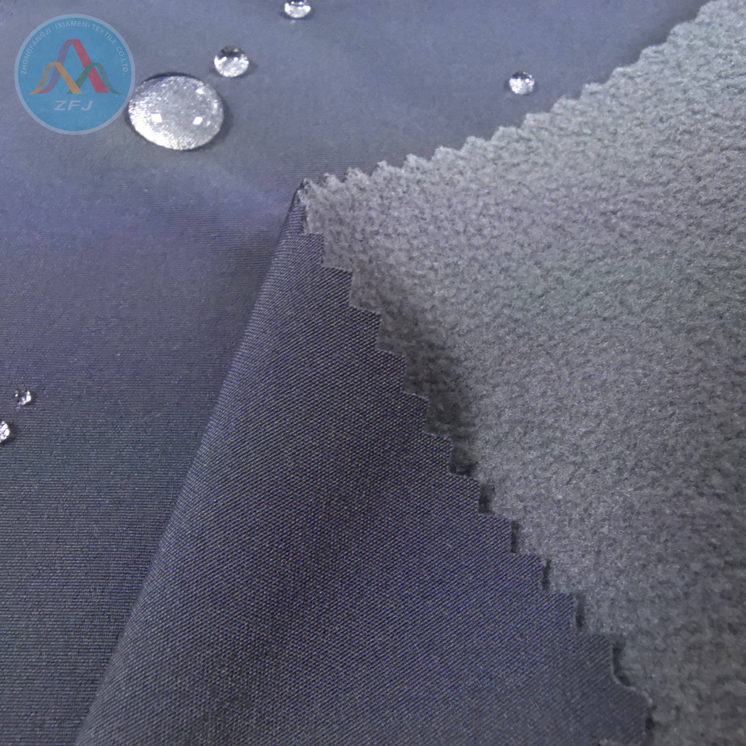 100D 4-Way Stretch Fabric Laminated with TPU And Fleece