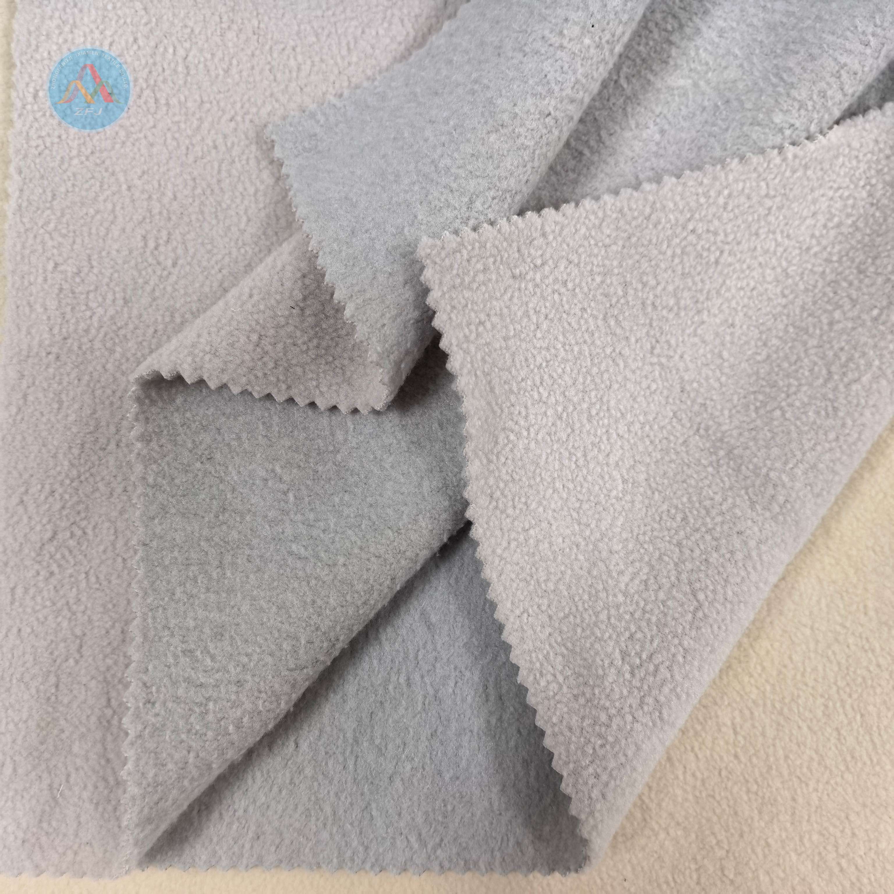 100% Polyester 320gsm Two-tone Interwoven Polar Fleece