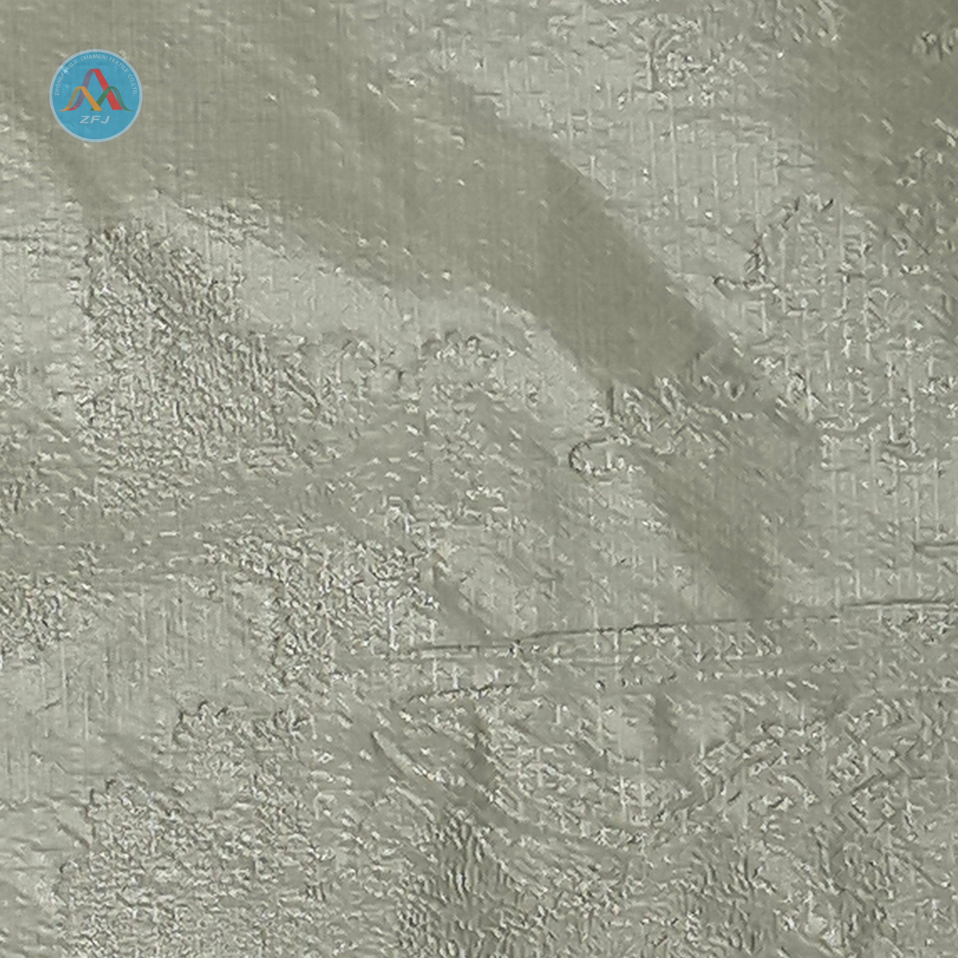 Premium Waterproof Nylon Crinkle Fabric With Pattern Laminated Printing For Stylish Apparel