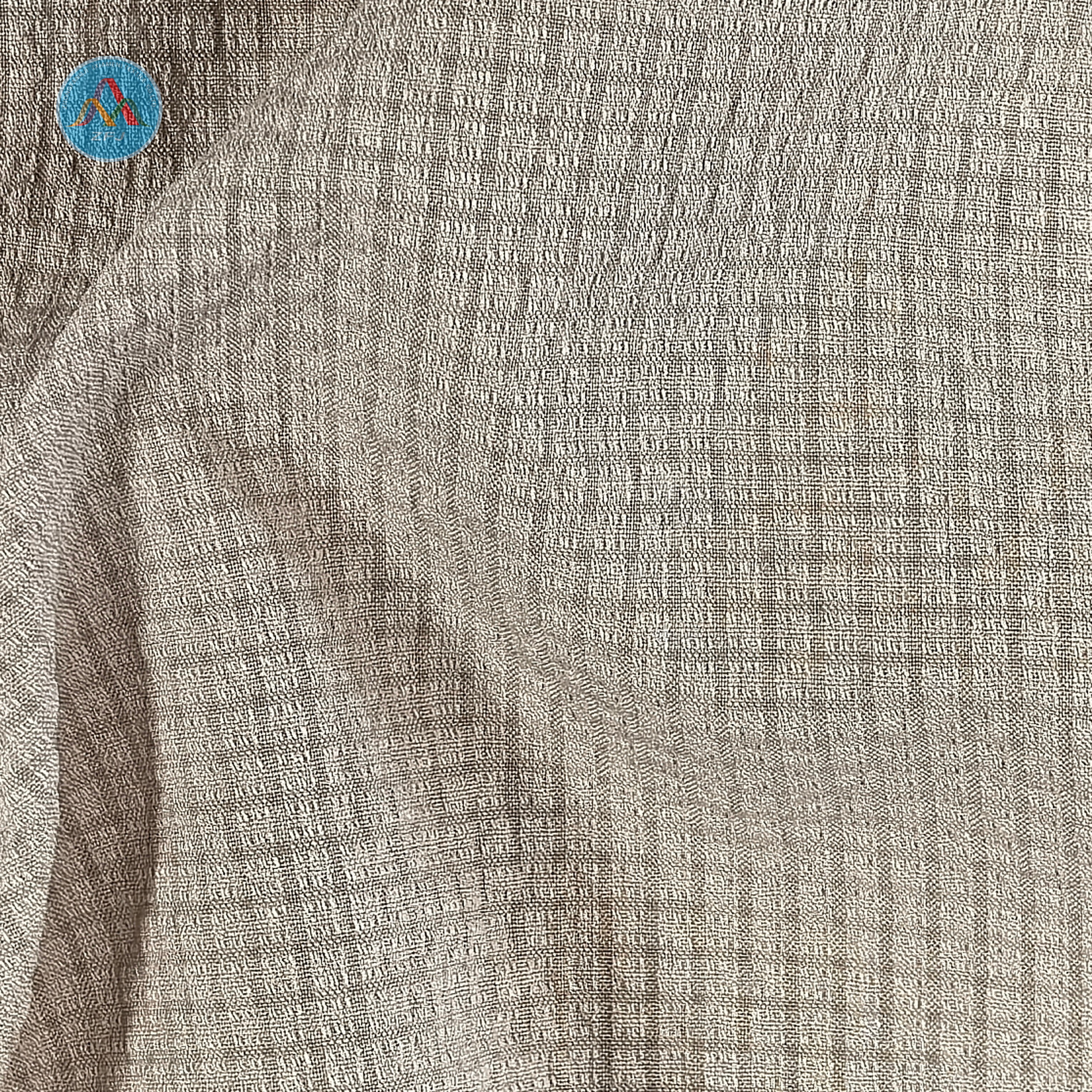 100% Polyester Crinkled Plaid Fabric for Shirt And Shorts