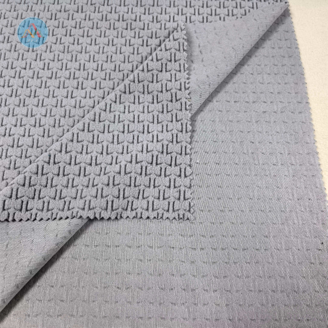 100% Polyester 205gsm Jacquard Fleece Fabric