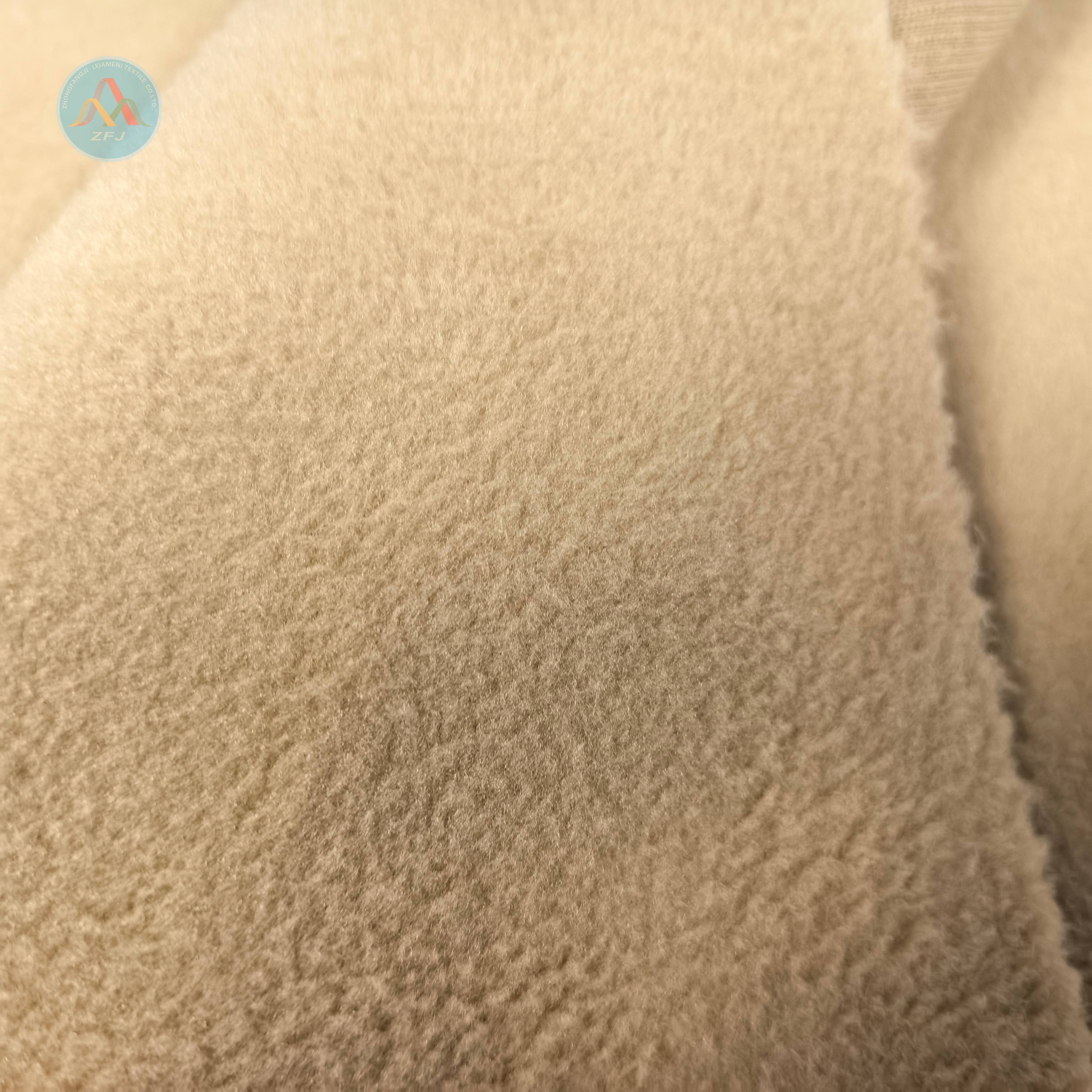 GRS Recycled Brushed Velour‌ Fabric