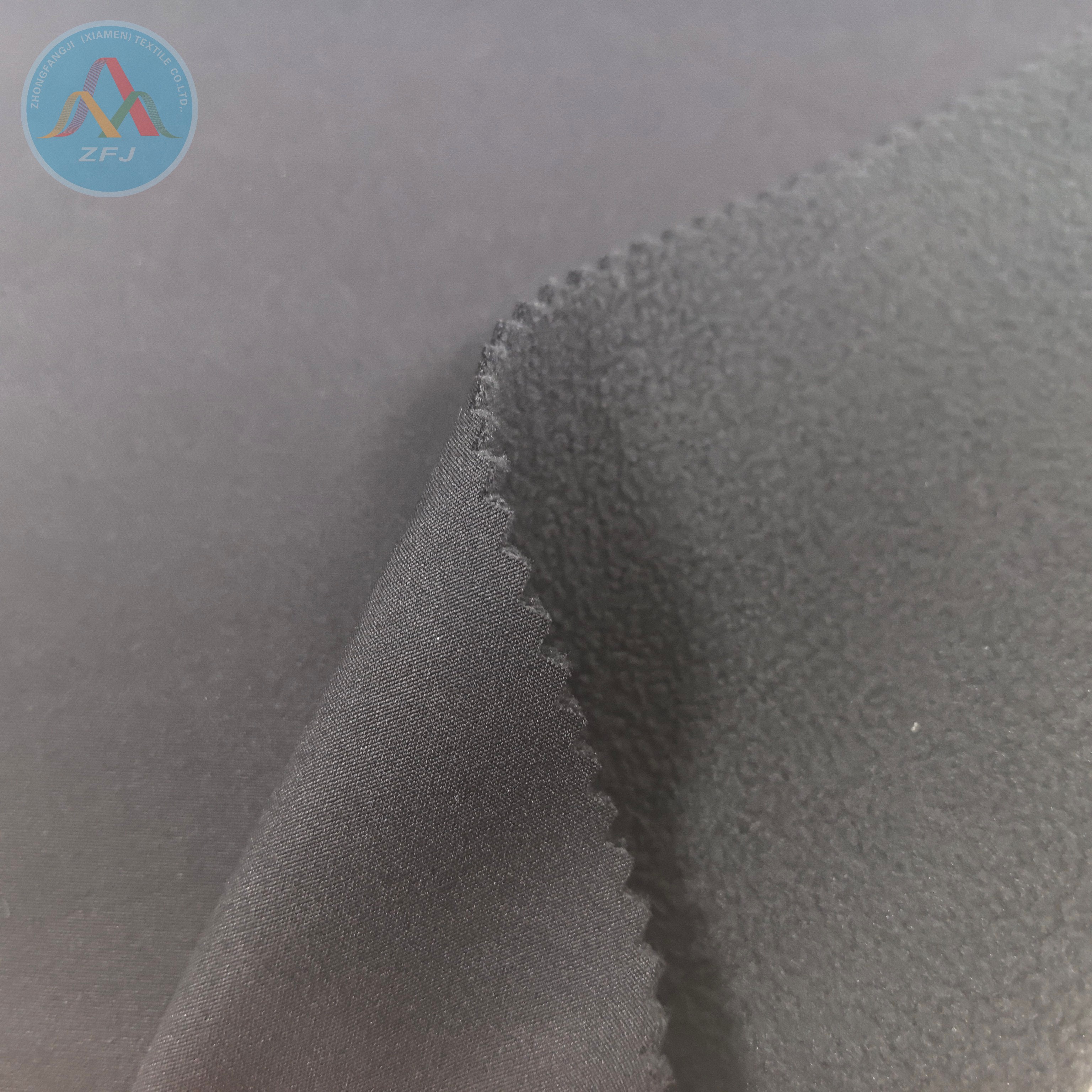100D 4-Way Stretch Fabric Bonded with TPU And Fleece