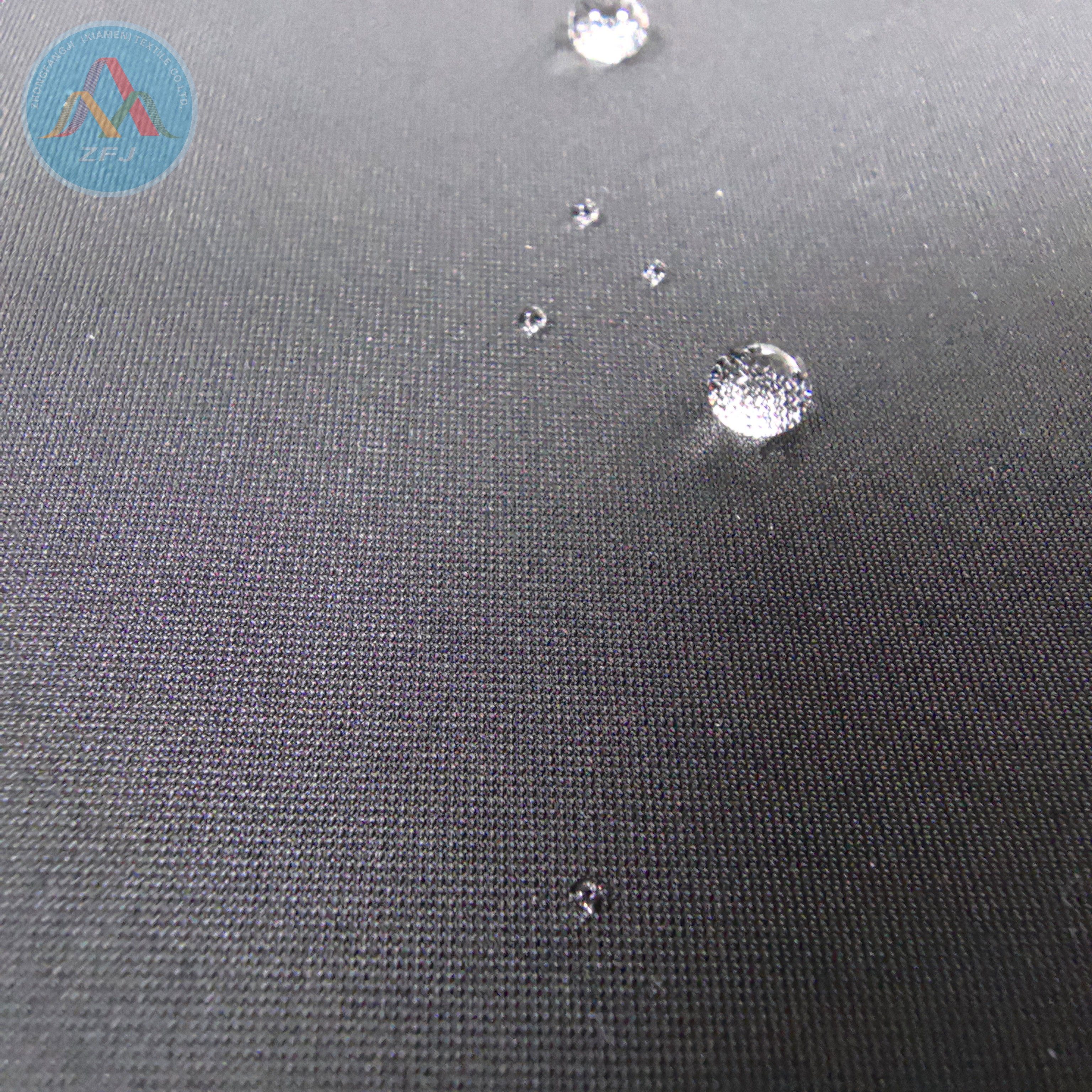 Nylon/spandex Double Tricot Composite with A TPU Membrane And Fleece Backing for Soft Shell