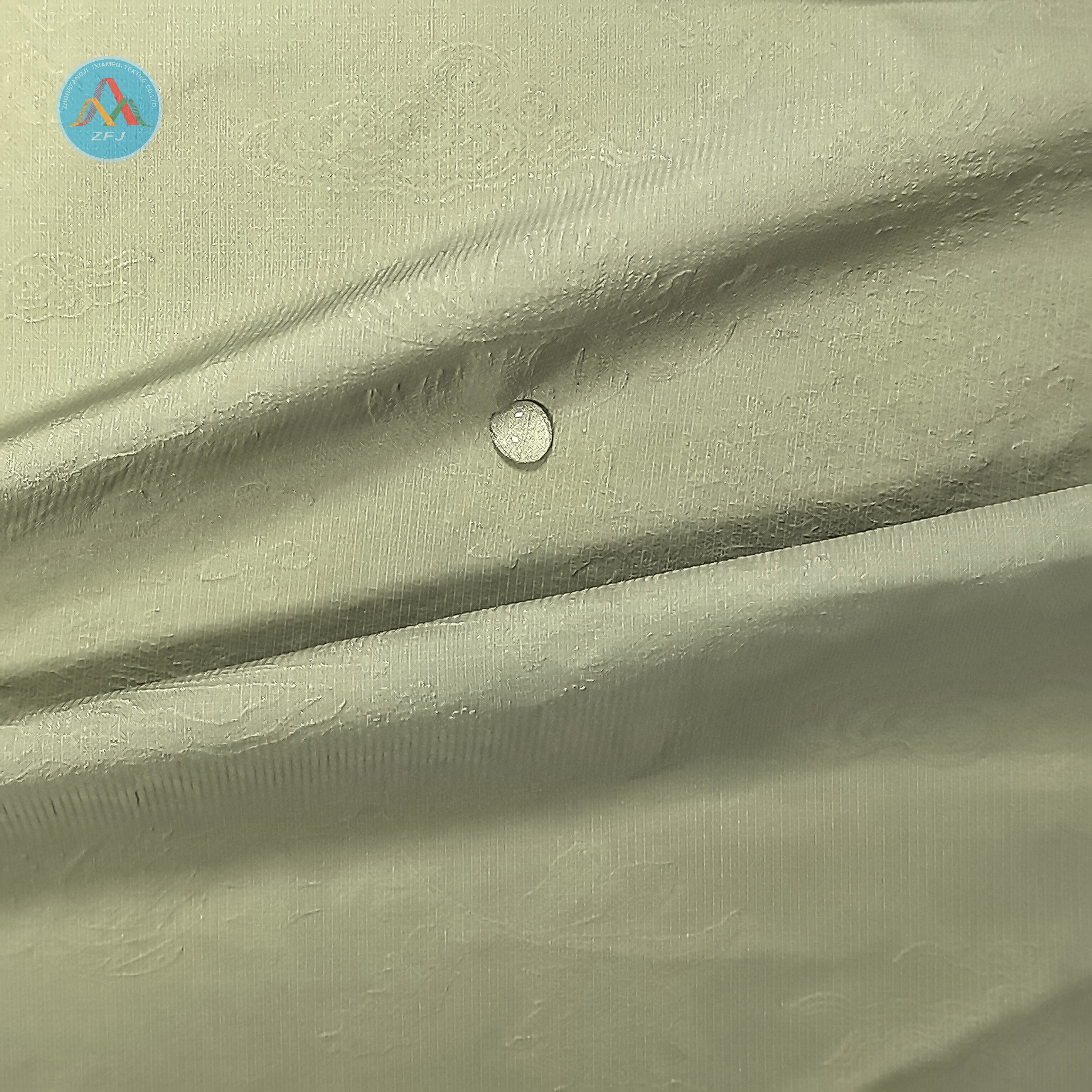 Premium Waterproof Nylon Crinkle Fabric With Pattern Laminated Printing For Stylish Apparel