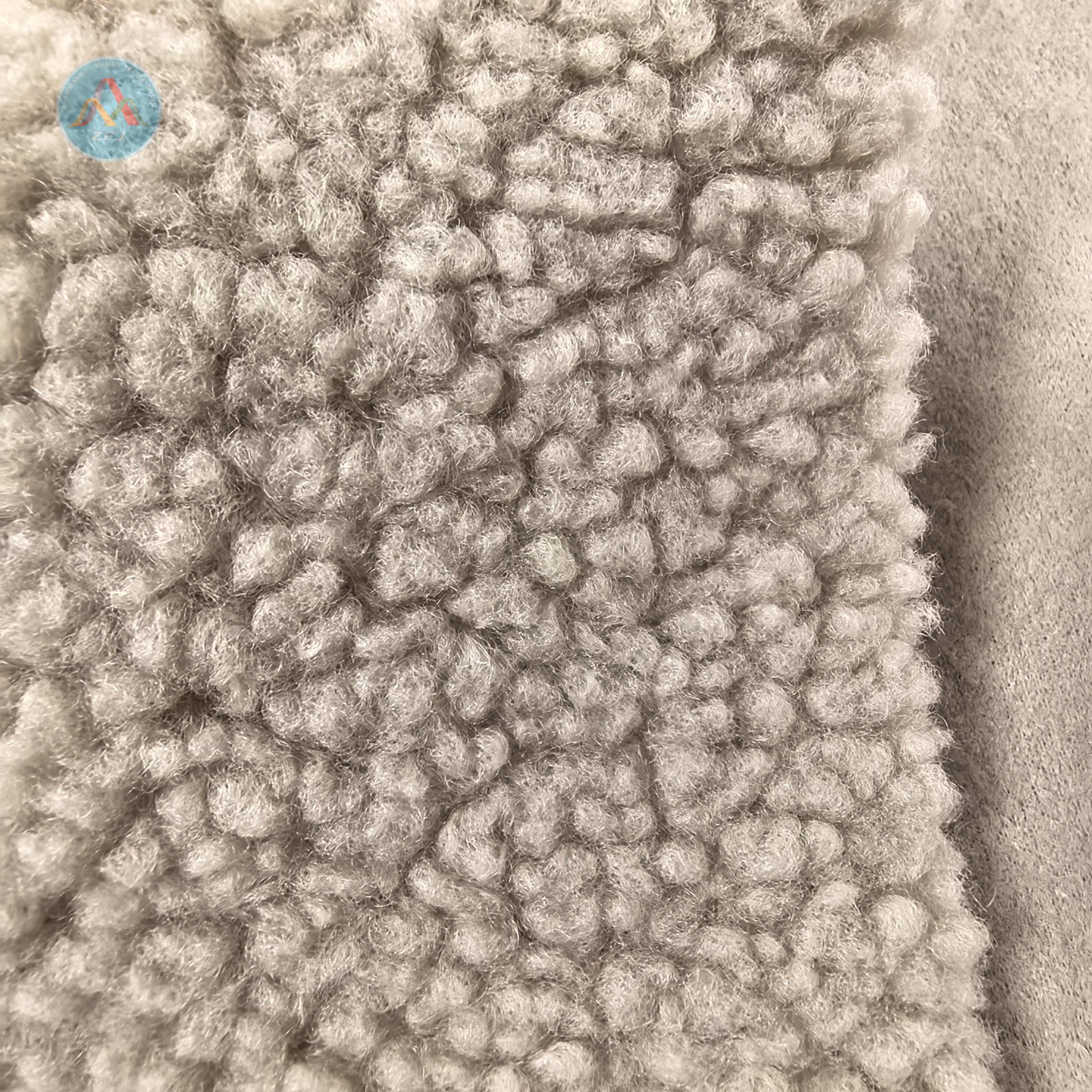 100% Recyclyed Polyester 400gsm Sherpa Fabric‌