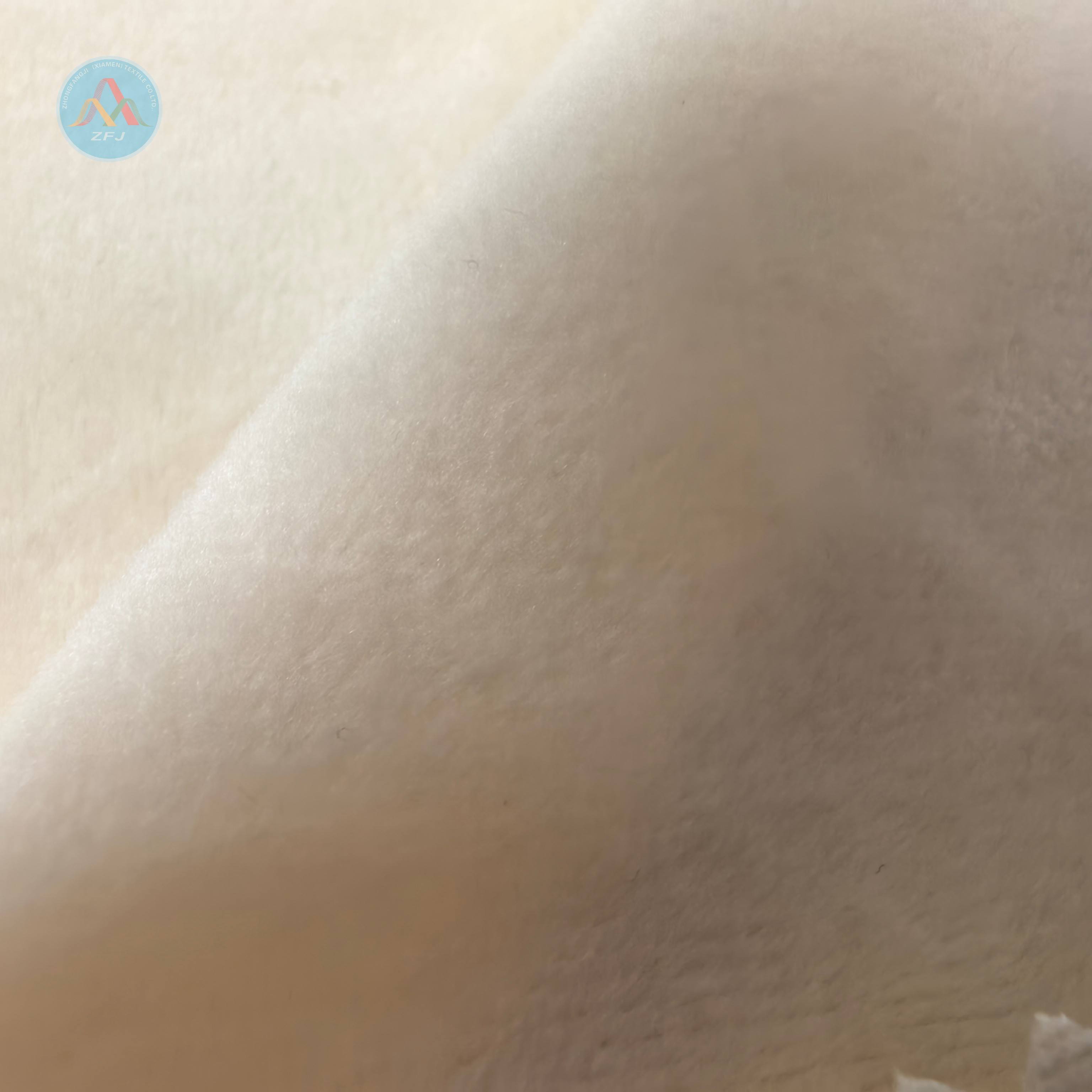 100% Polyester 200gsm Minky Fabric for Weighted Blankets