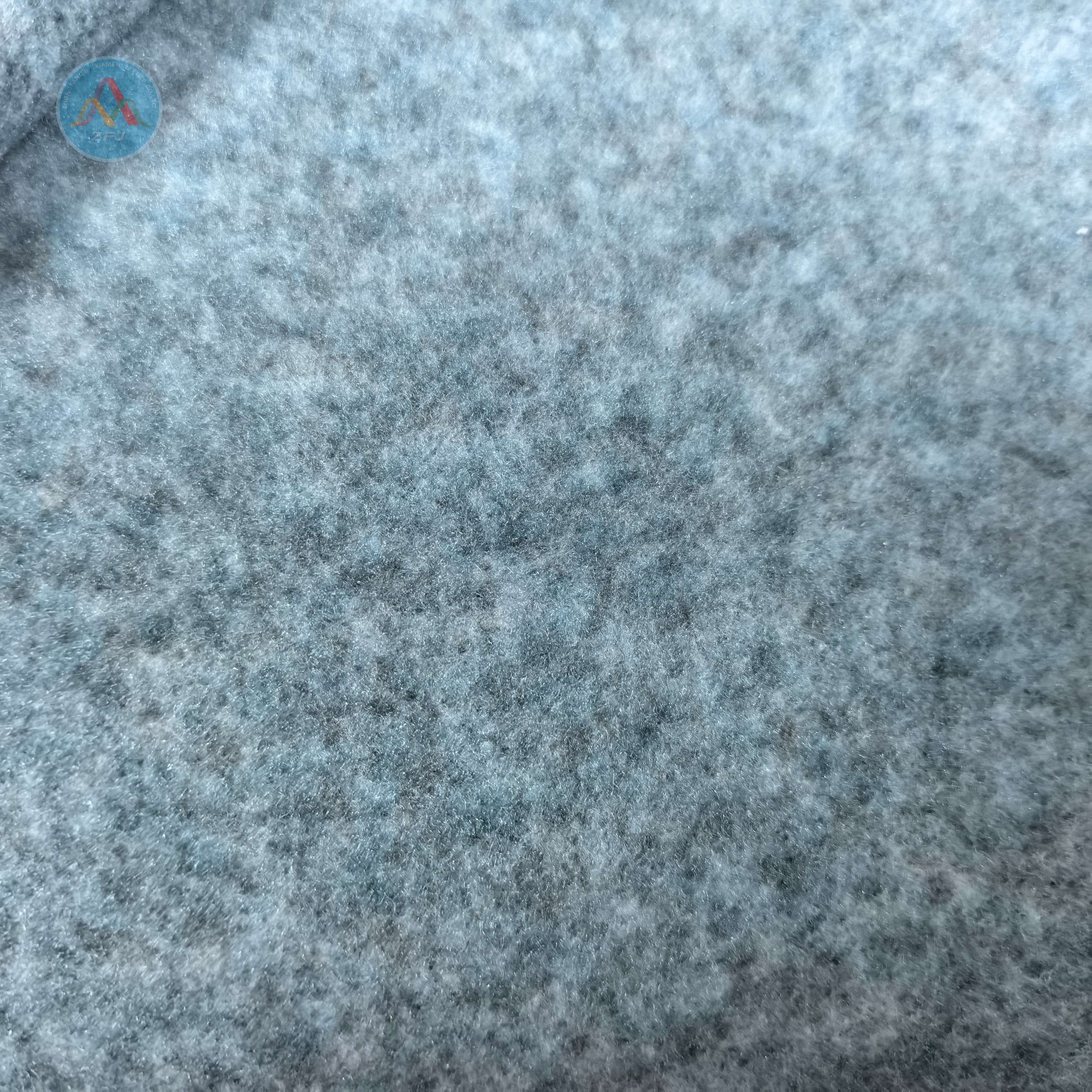 100% Polyester 280gsm Three-tone Cationic Brushed Jersey Fabric