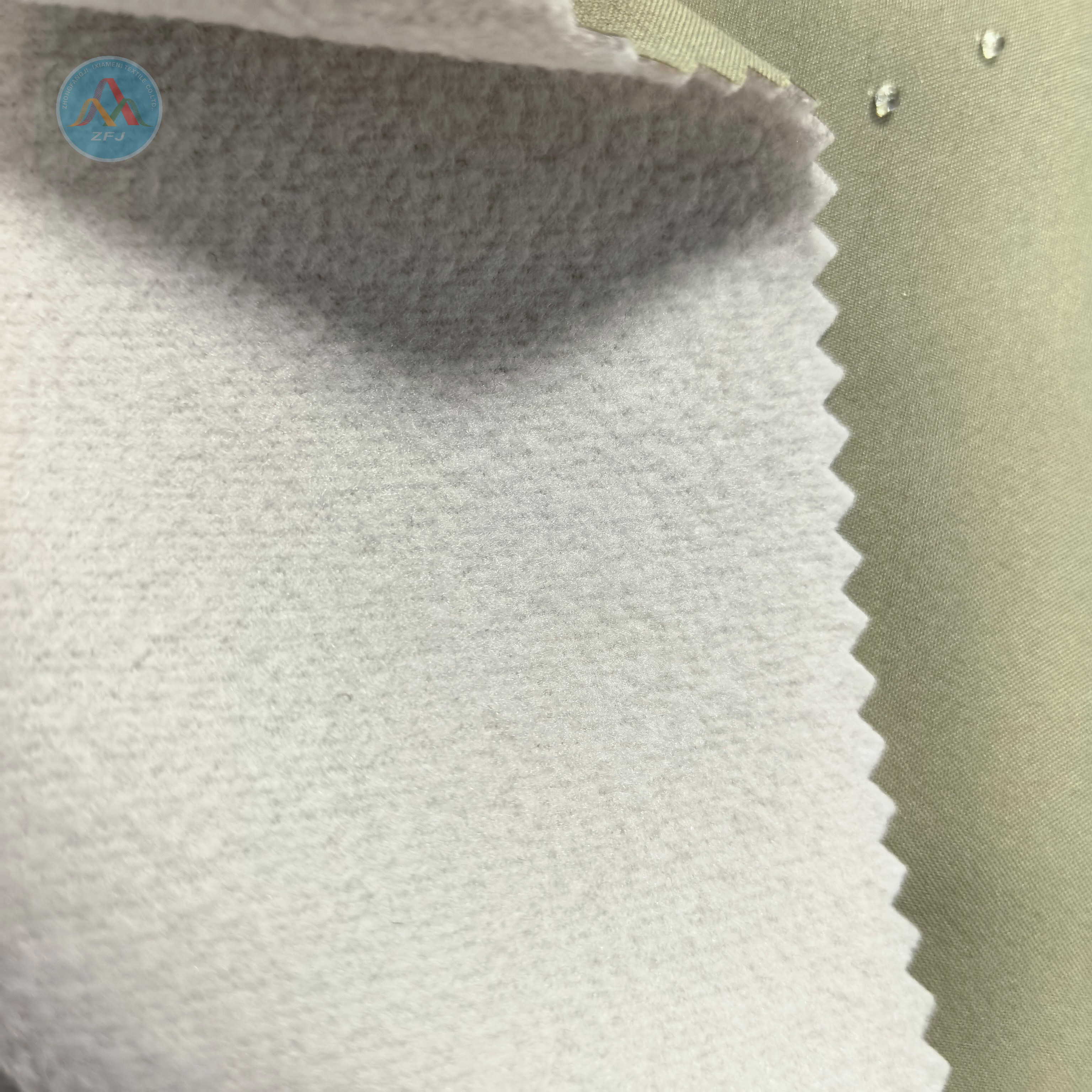 100% Recycled Polyester Fabric with Non-PFC Durable Water-repellent