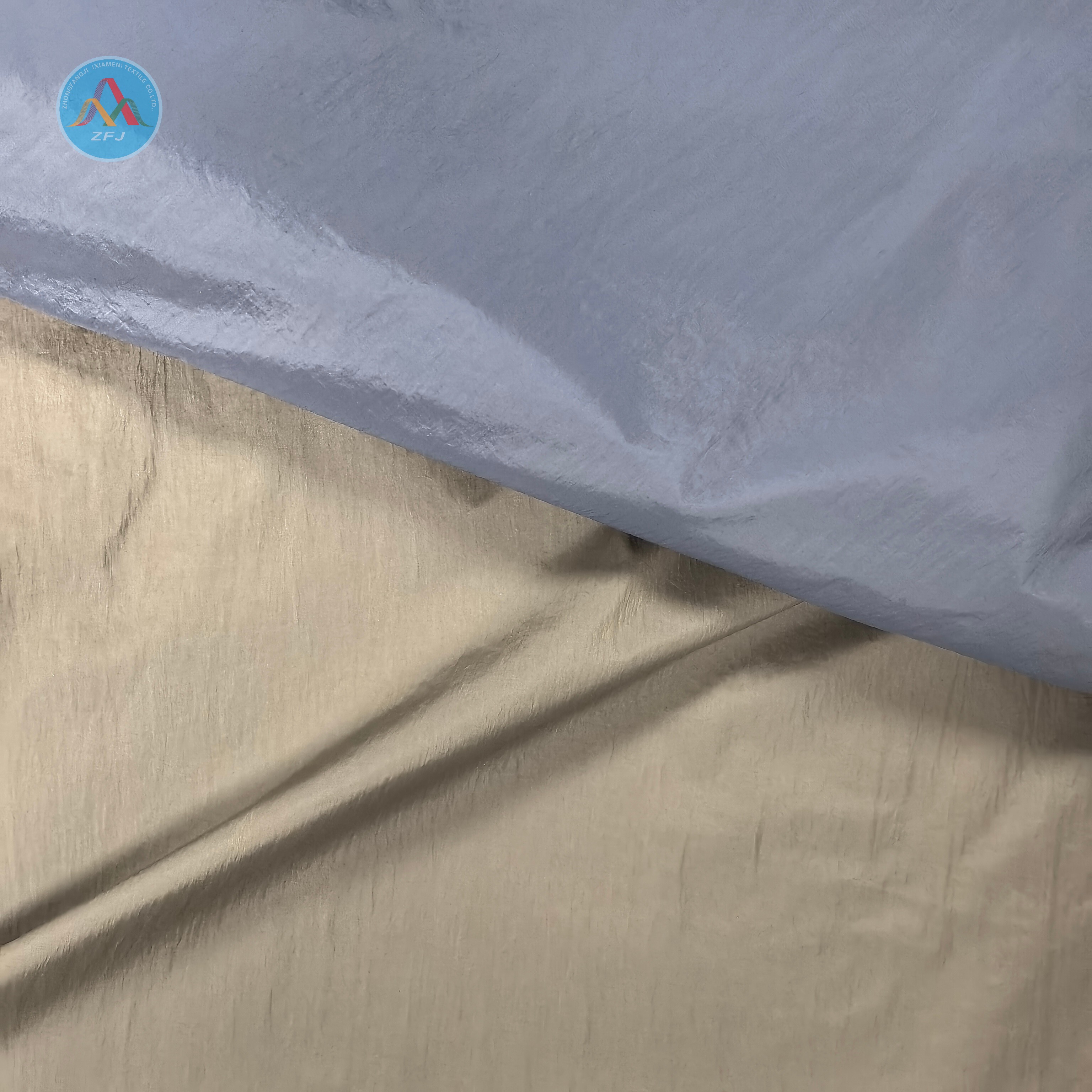 15 Denier 480T Matt Nylon Crinkled Fabric