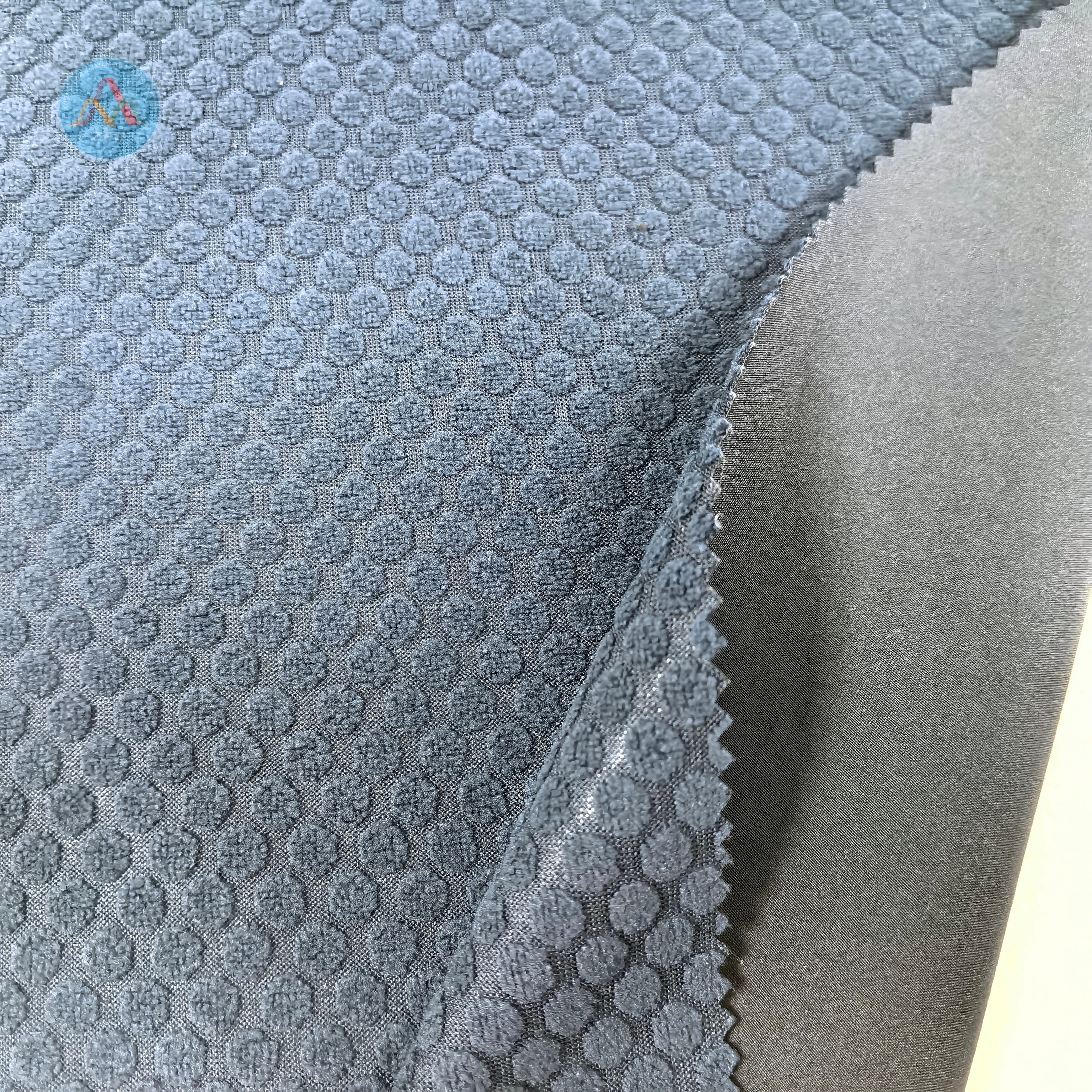 Four-Way Stretch Fabric with TPU And Jacquard Fleece for 3 in 1 HS Hooded Jacket