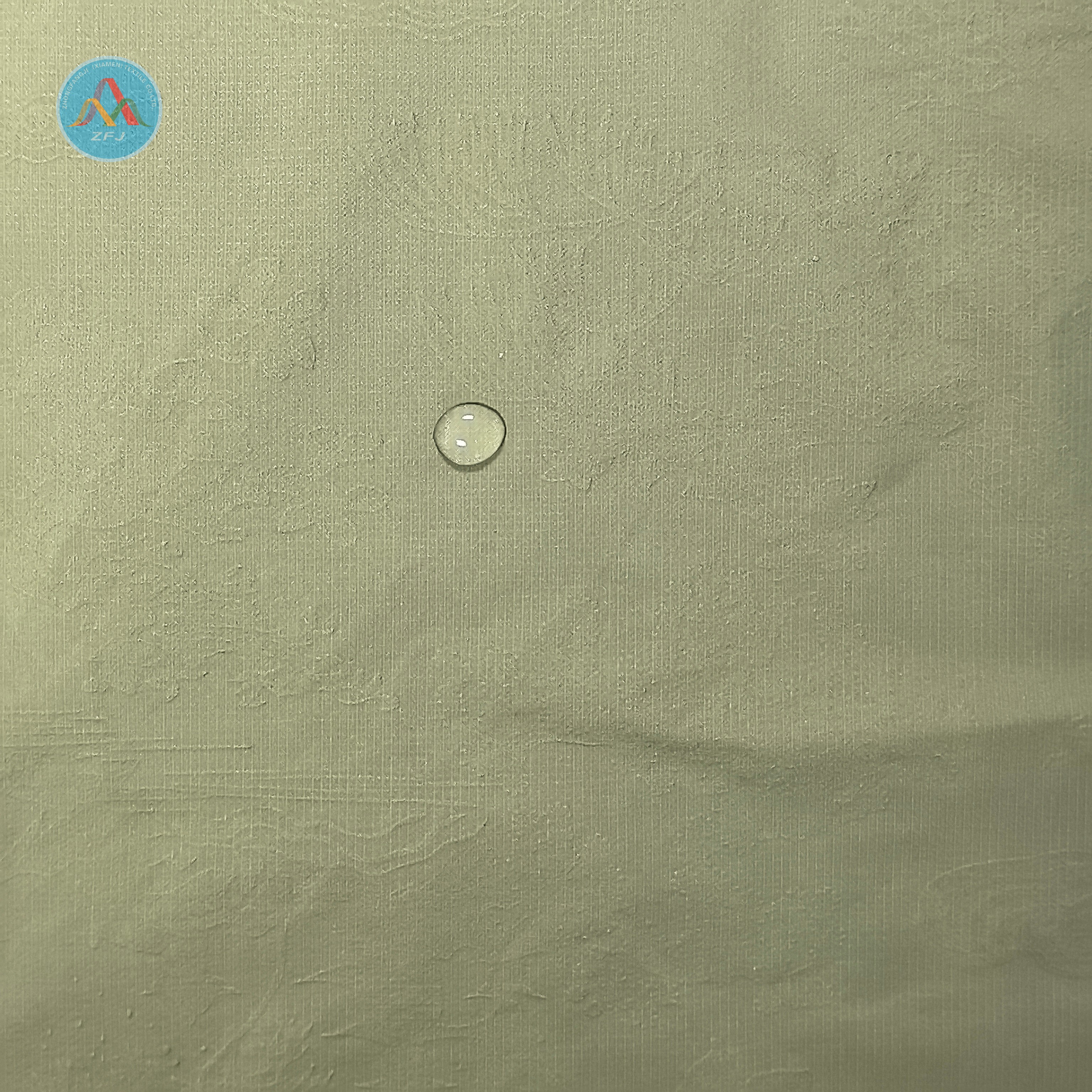 Premium Waterproof Nylon Crinkle Fabric With Pattern Laminated Printing For Stylish Apparel