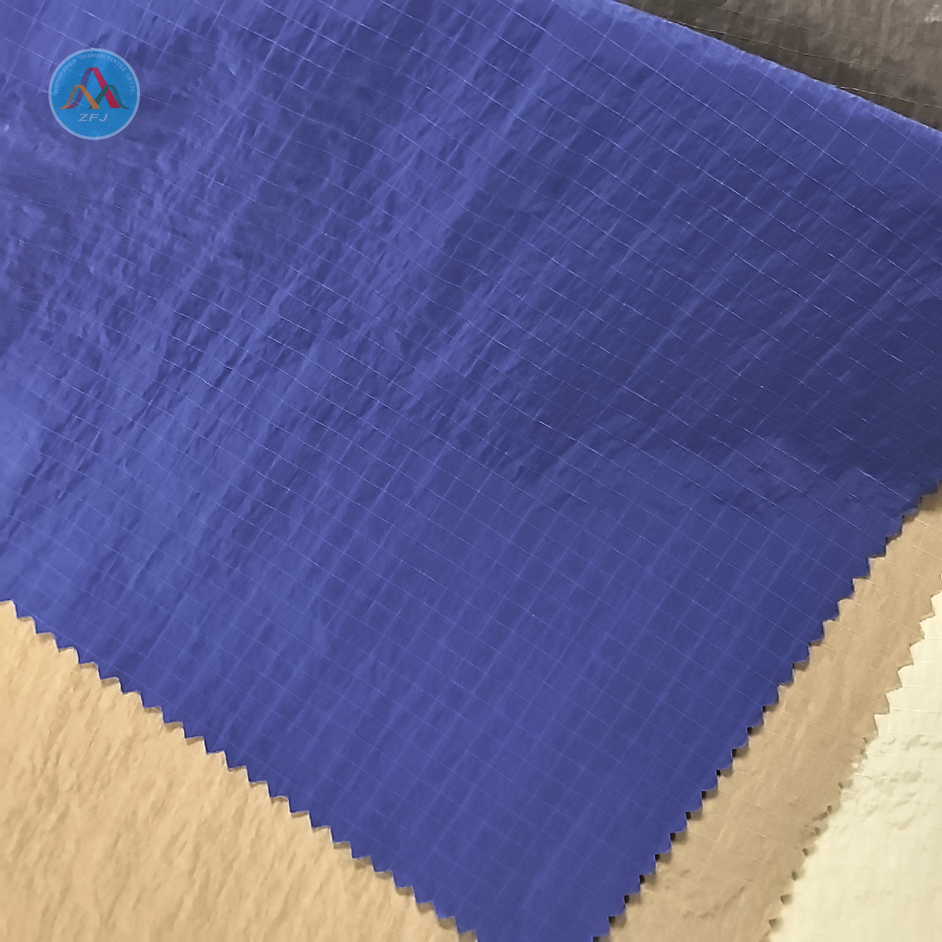 100% Nylon Crinkle Fabric Is Ideal for Sun-Protective Clothing And Down Jackets