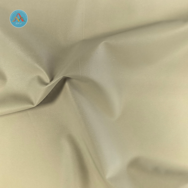 100% Polyester 55D/48f Crinkled Fabric for Jacket