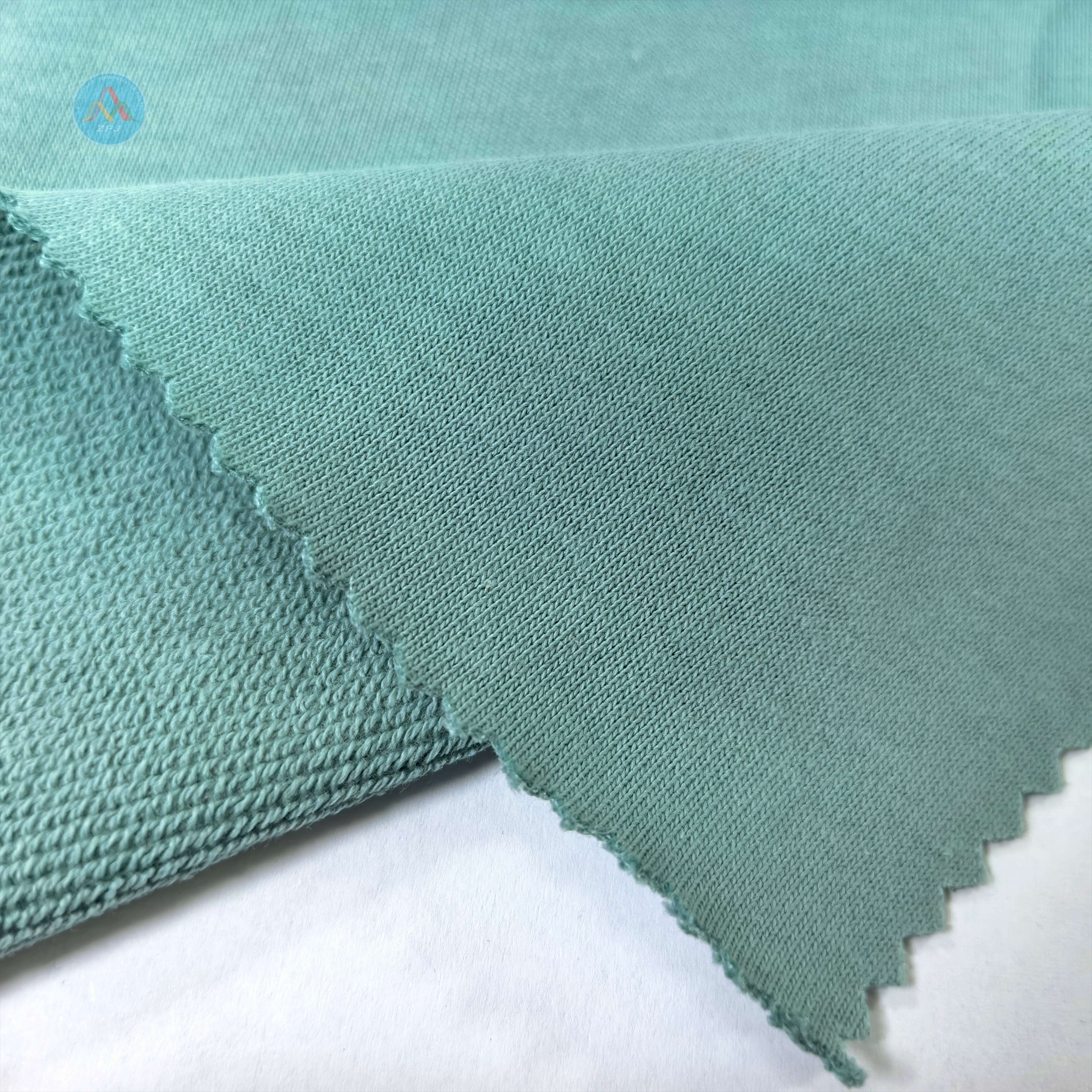 Cotton Polyester Loopback Fabric For Hoodie Production
