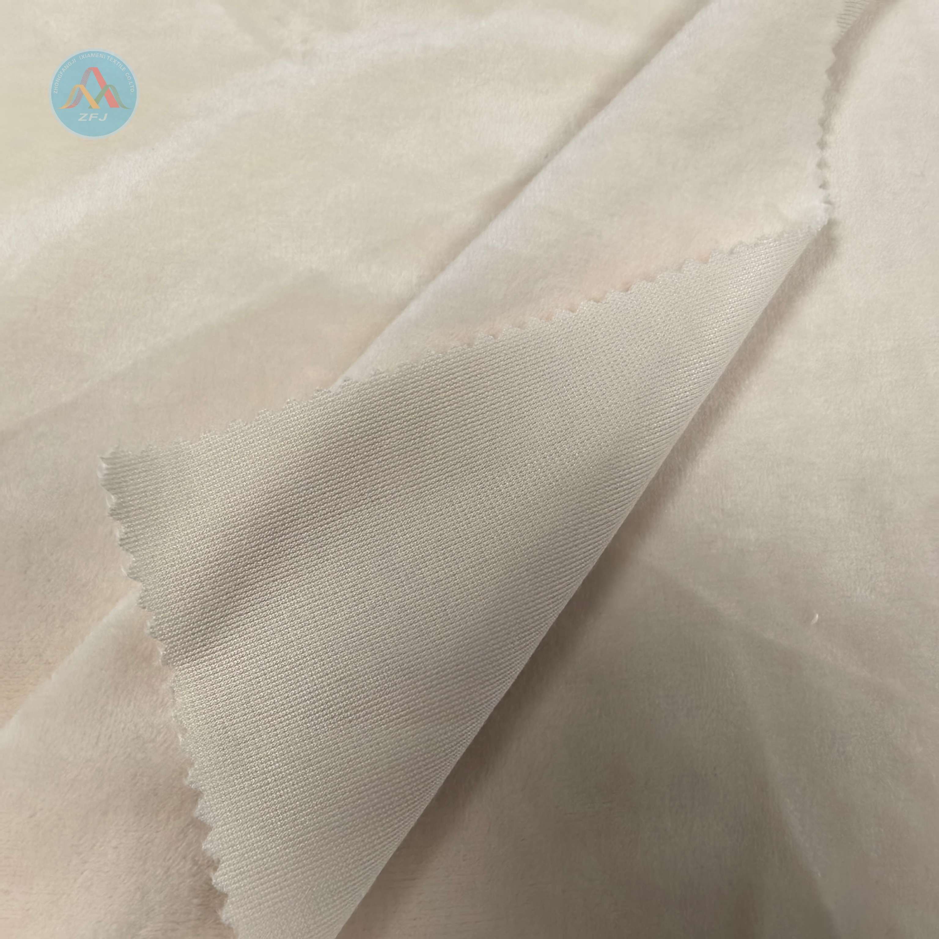 100% Polyester 200gsm Minky Fabric for Weighted Blankets