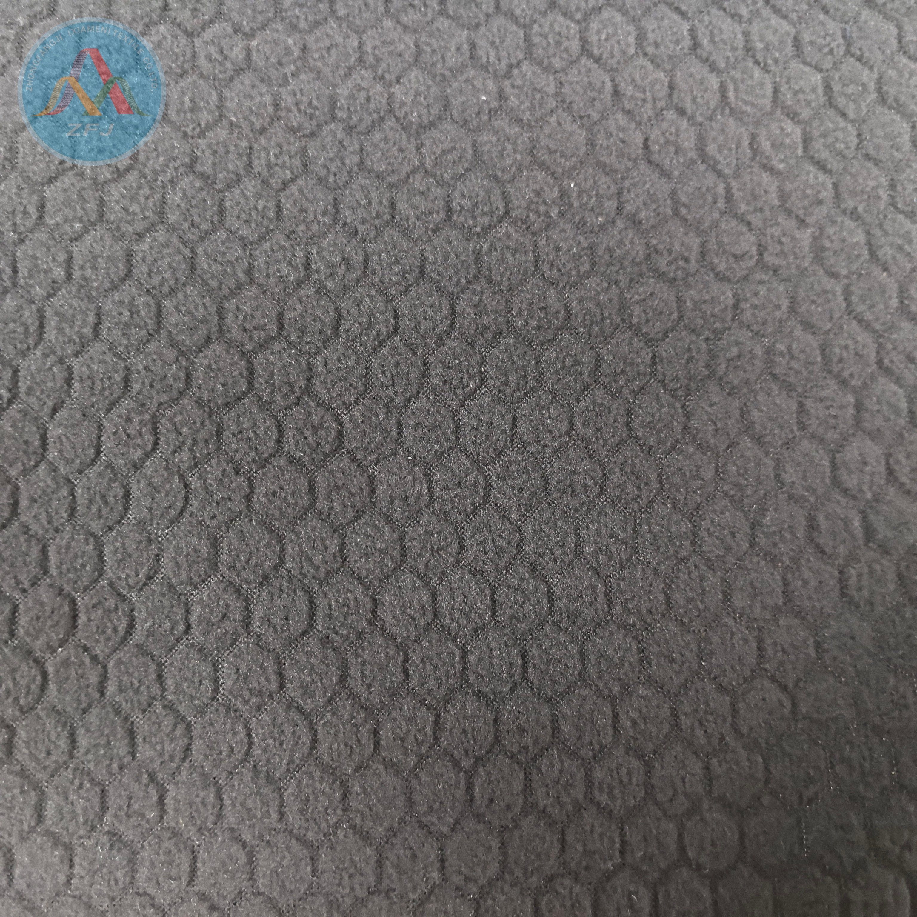 Printed Knitted Fabric Laminated with TPU And Jacquard Fleece Fabric for Waterproof Jackets