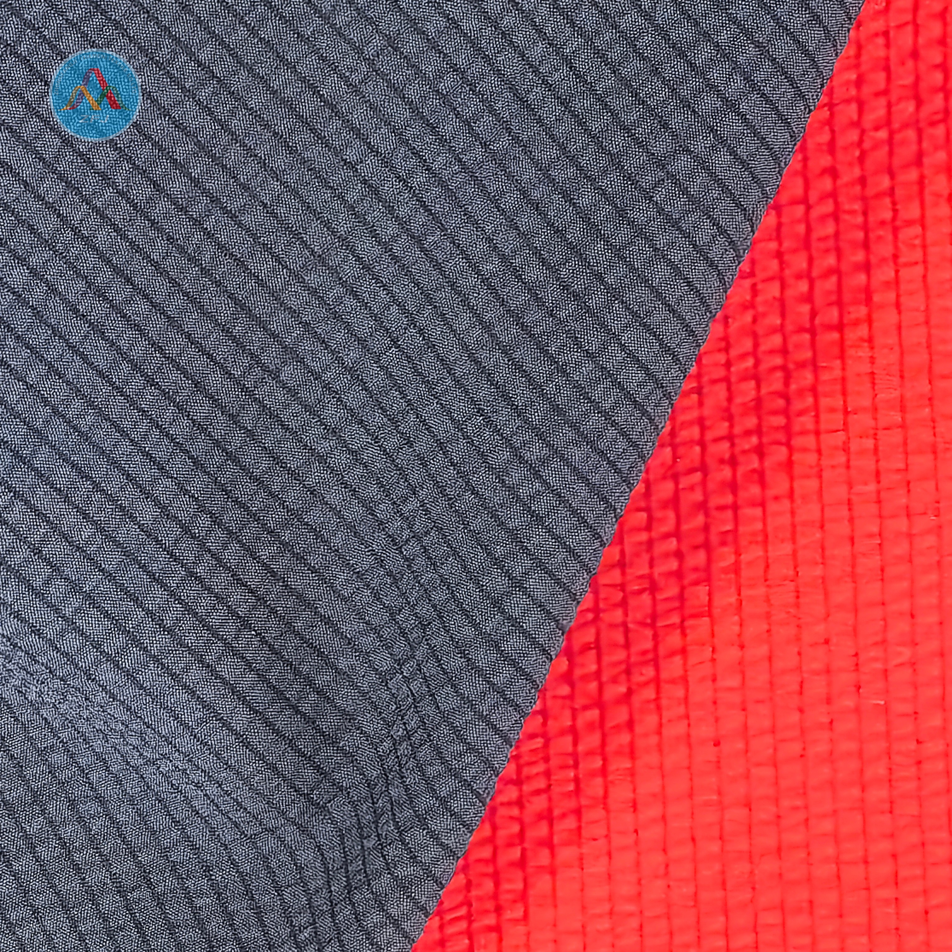 100% Polyester Crinkled Stripe Fabric for Shirt And Shorts