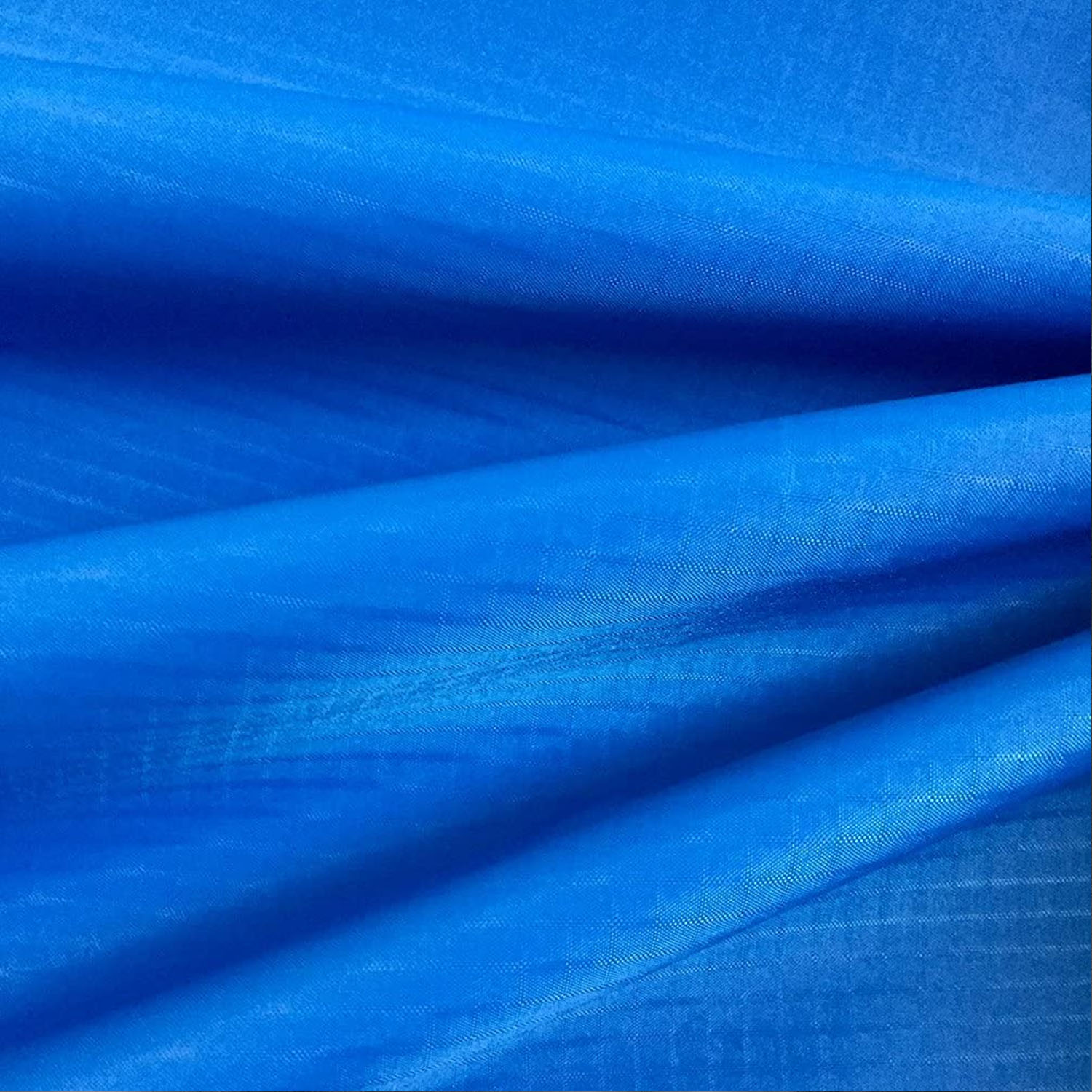 Ripstop Nylon Fabric 40 Denier Water Repellent Windproof Dustproof Airtight PU Coating