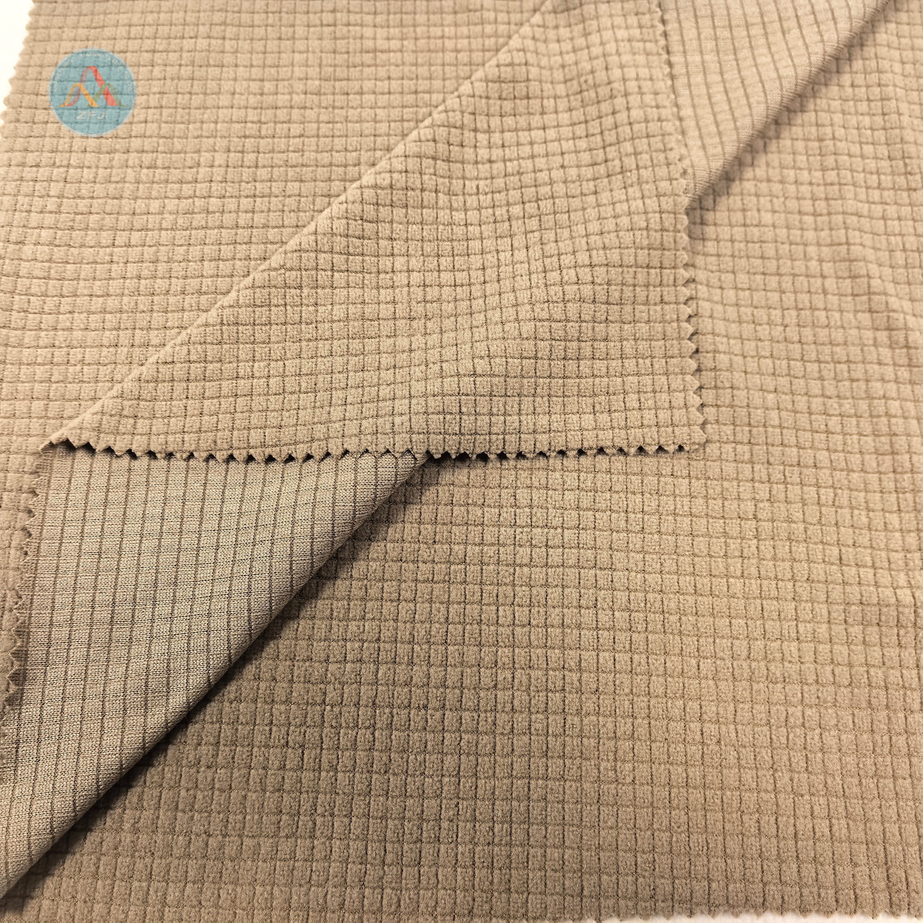 100% Polyester 150gsm Jacquard Polar Fleece