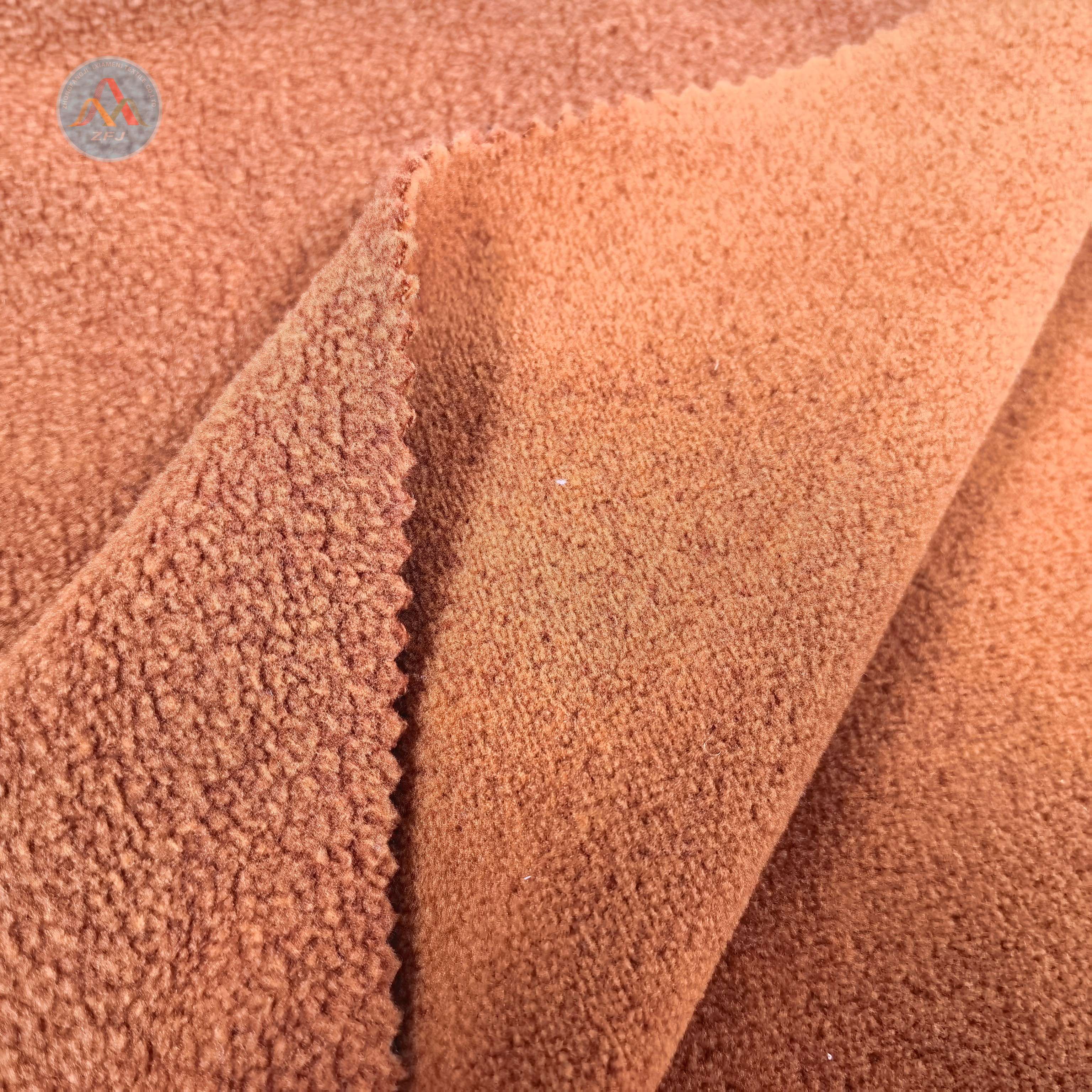 100% Polyester 320gsm Two-tone Interwoven Polar Fleece