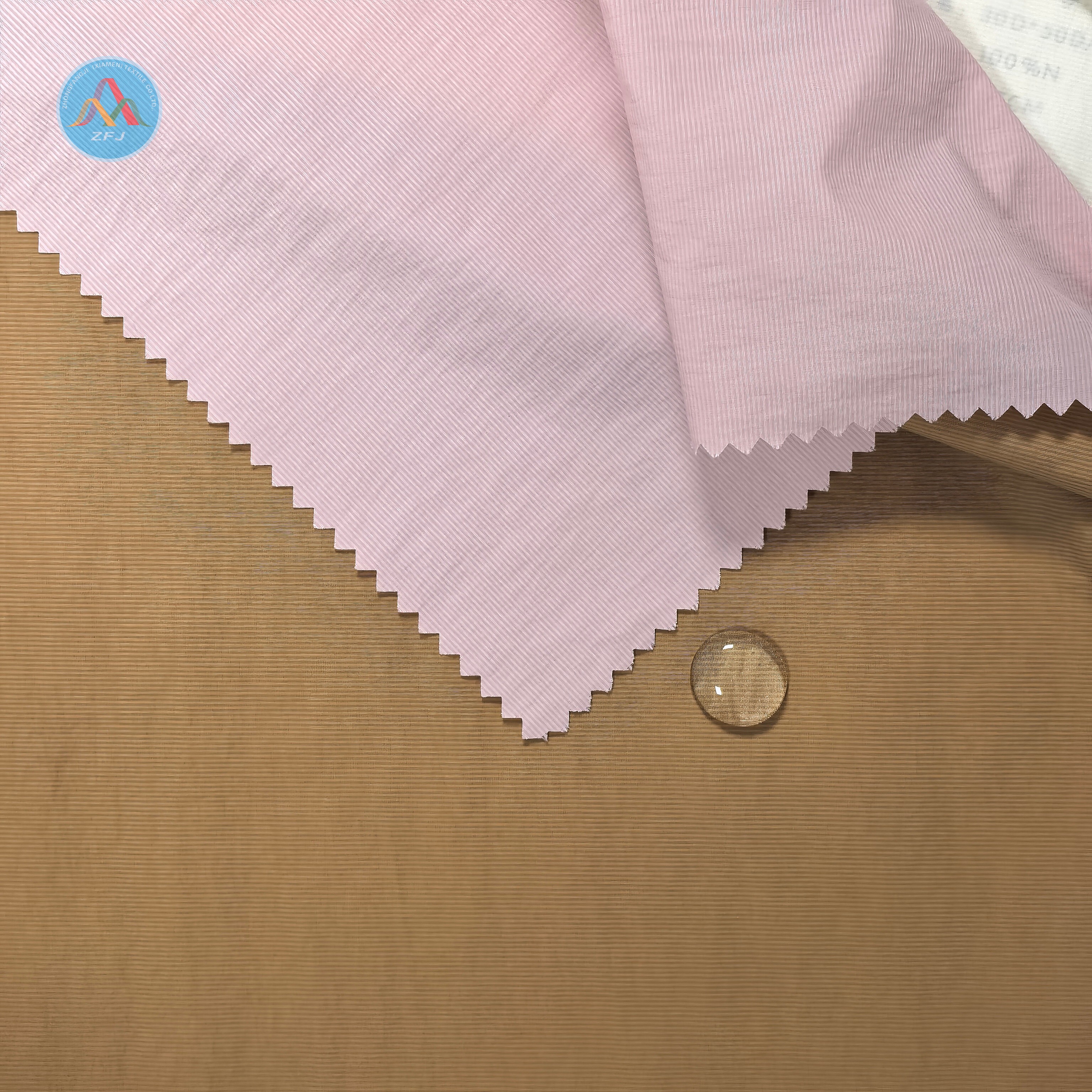 100% Nylon Thin Stripe Fabric Is Suitable for Down Jackets