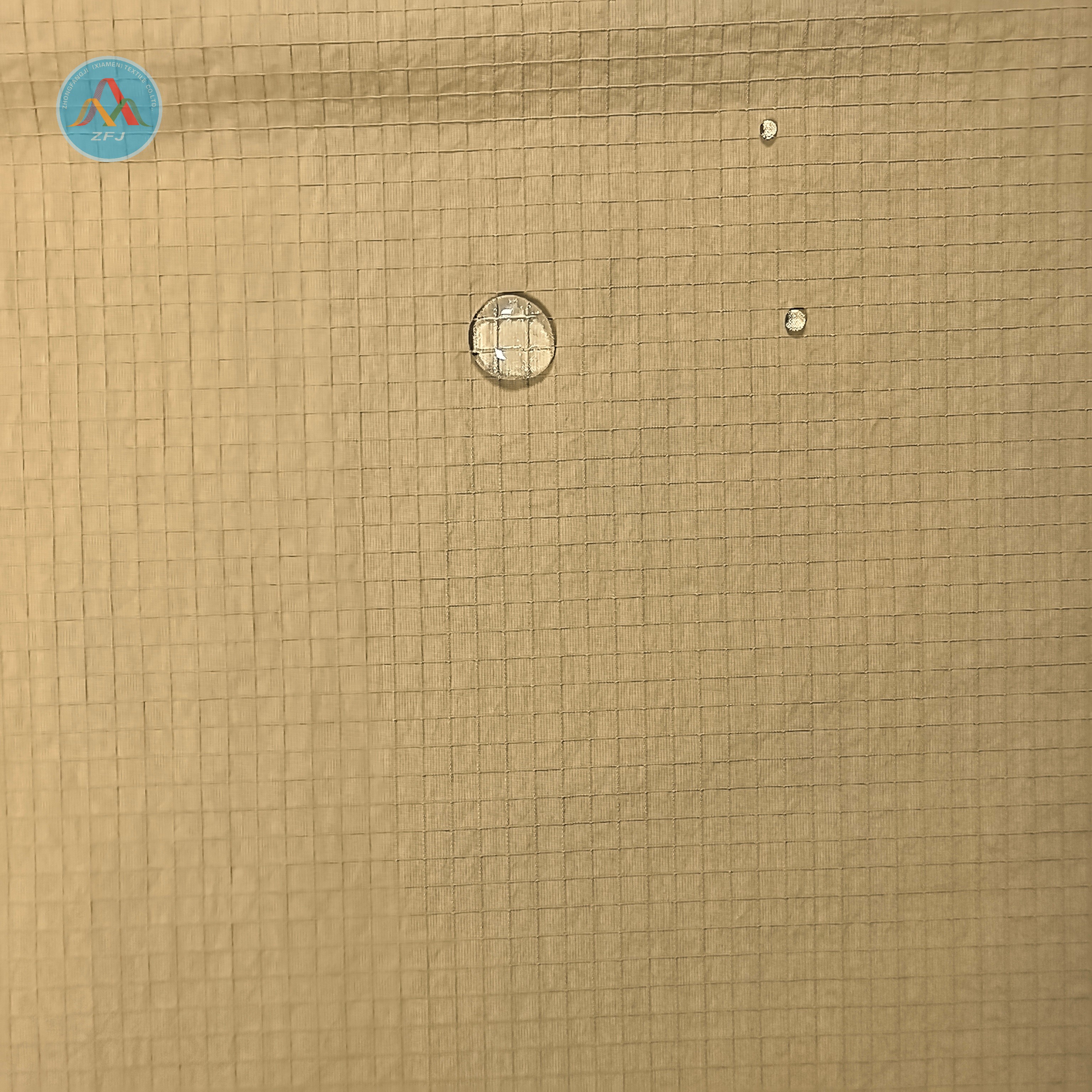 100% Nylon Crinkled Rip-Stop Fabric For Jacket