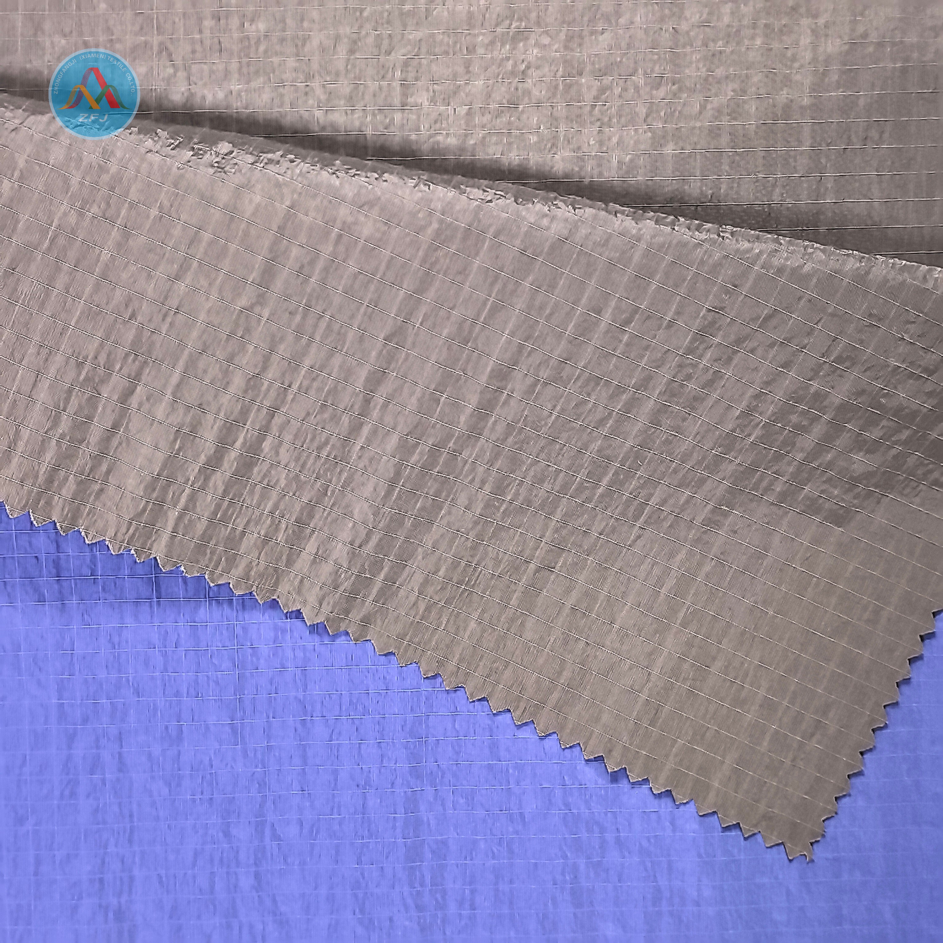 100% Nylon Crinkle Fabric Is Ideal for Sun-Protective Clothing And Down Jackets