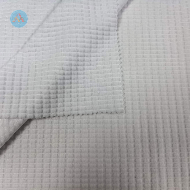 95%Polyester 5%Spandex 255gsm Jacquard Fleece Fabric