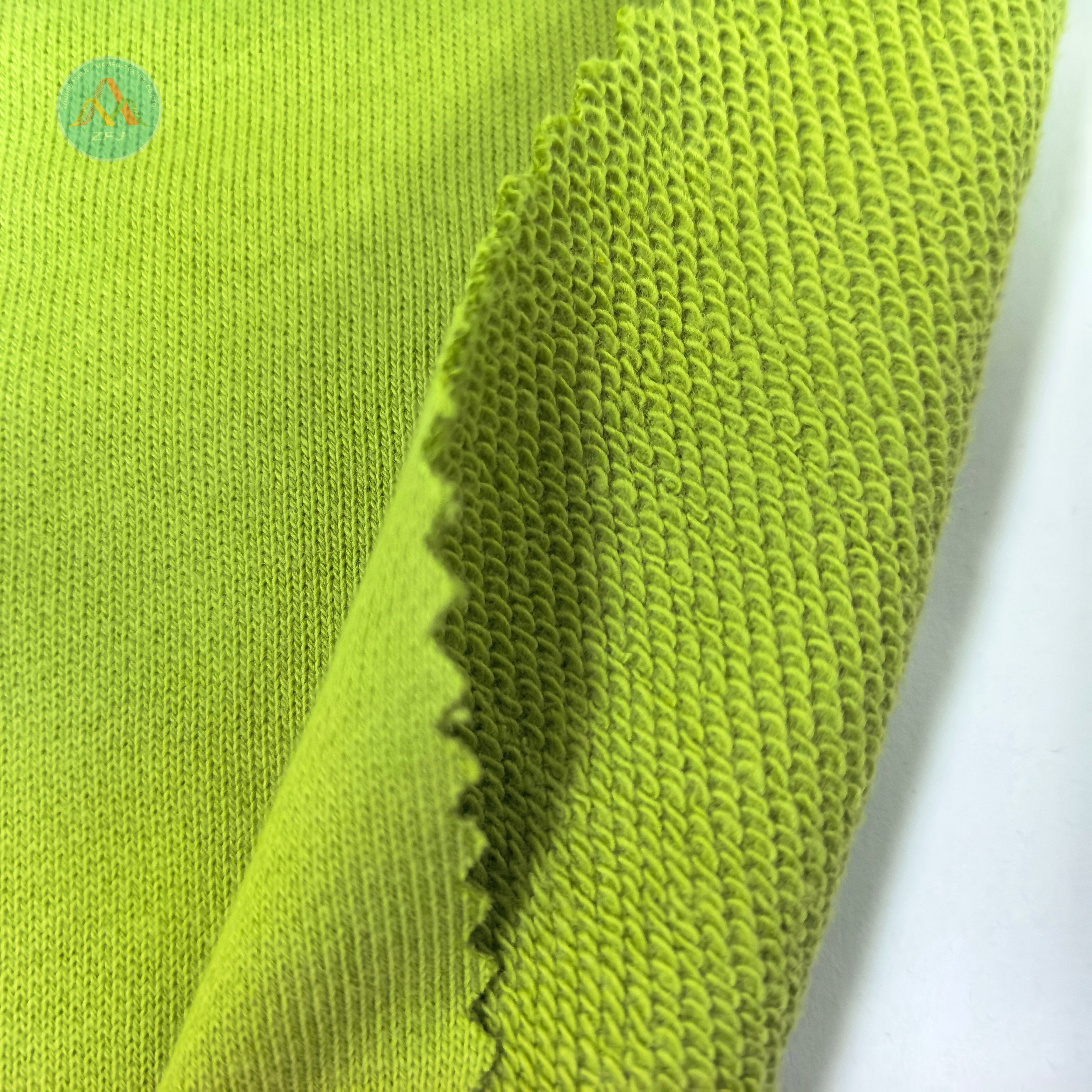 100% Cotton Loopback Fabric For Hoodie Production