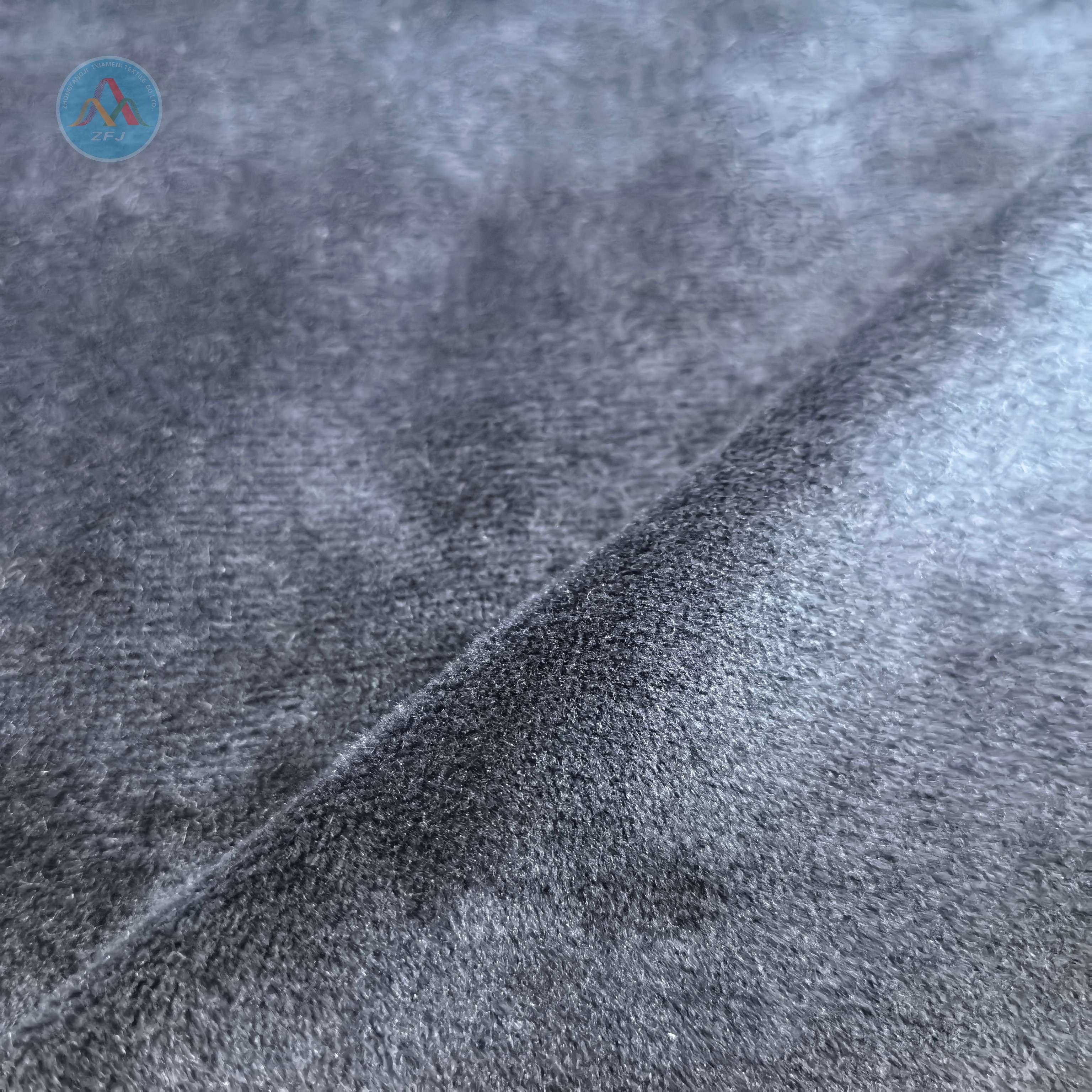 100% Polyester 200gsm Minky Fabric for Weighted Blankets