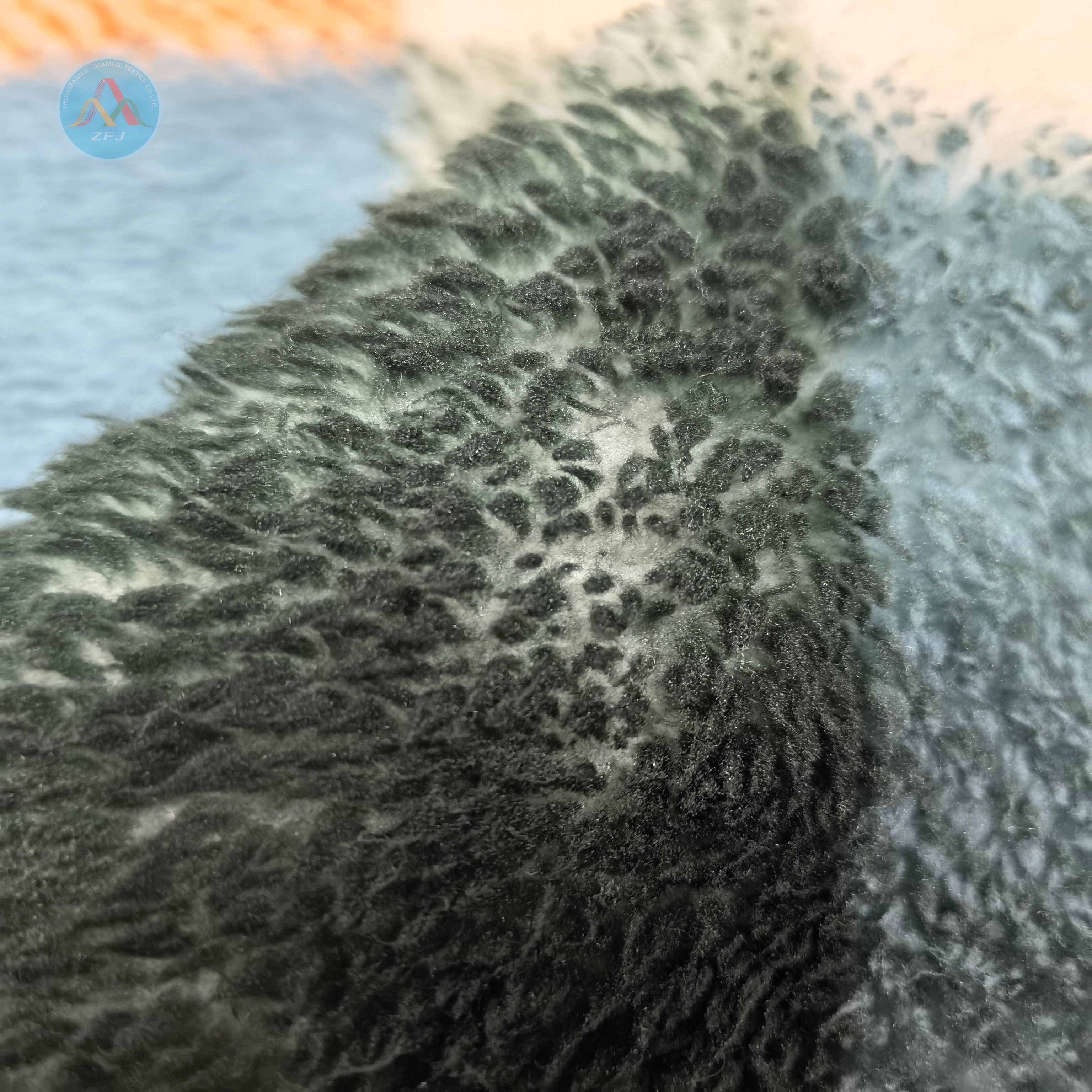 100% Polyester Printed Sherpa Fleece Fabric