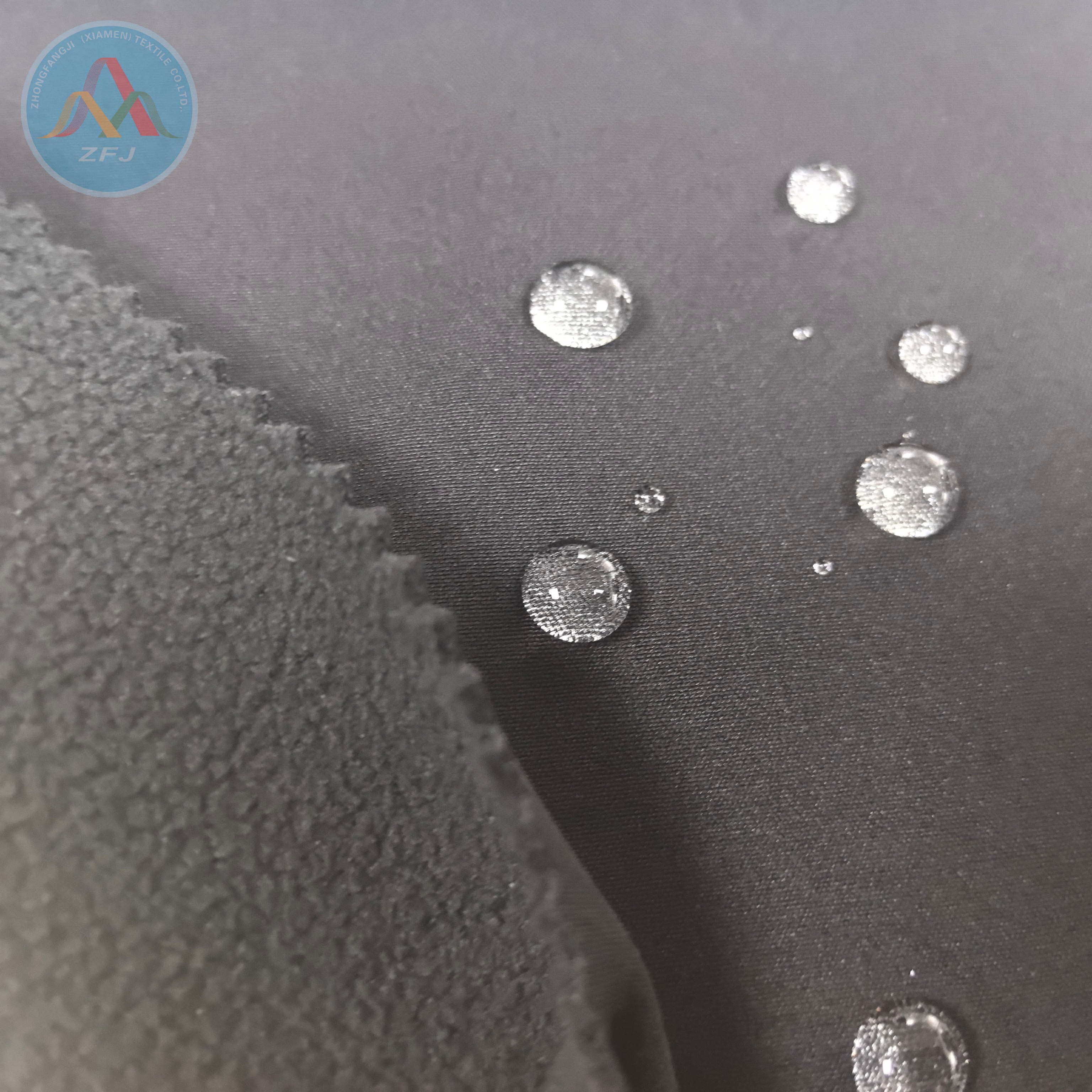 100D 4-Way Stretch Fabric Bonded with TPU And Fleece