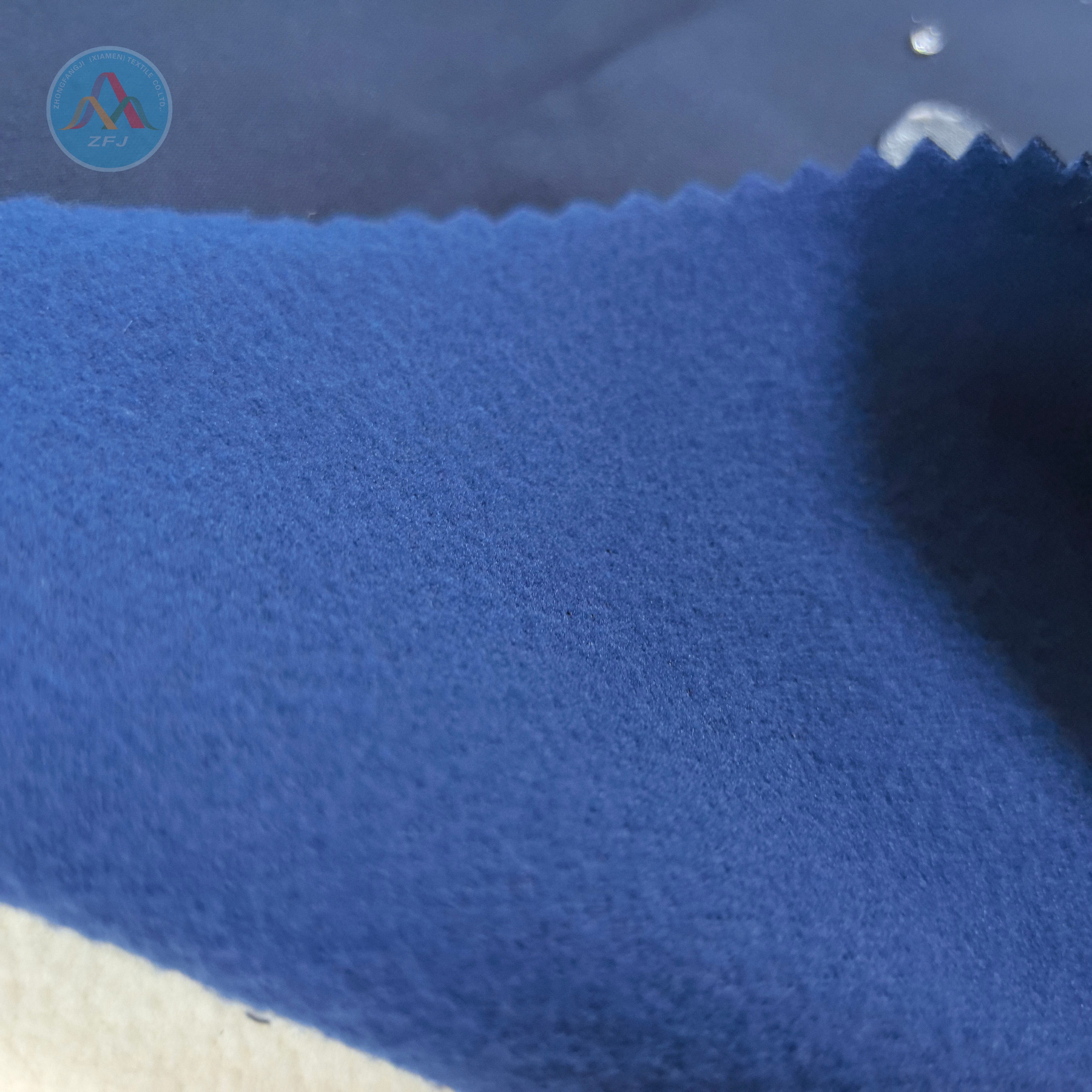 Four-way Stretch Fabric Laminated with TPU And Fleece for Technical Jackets