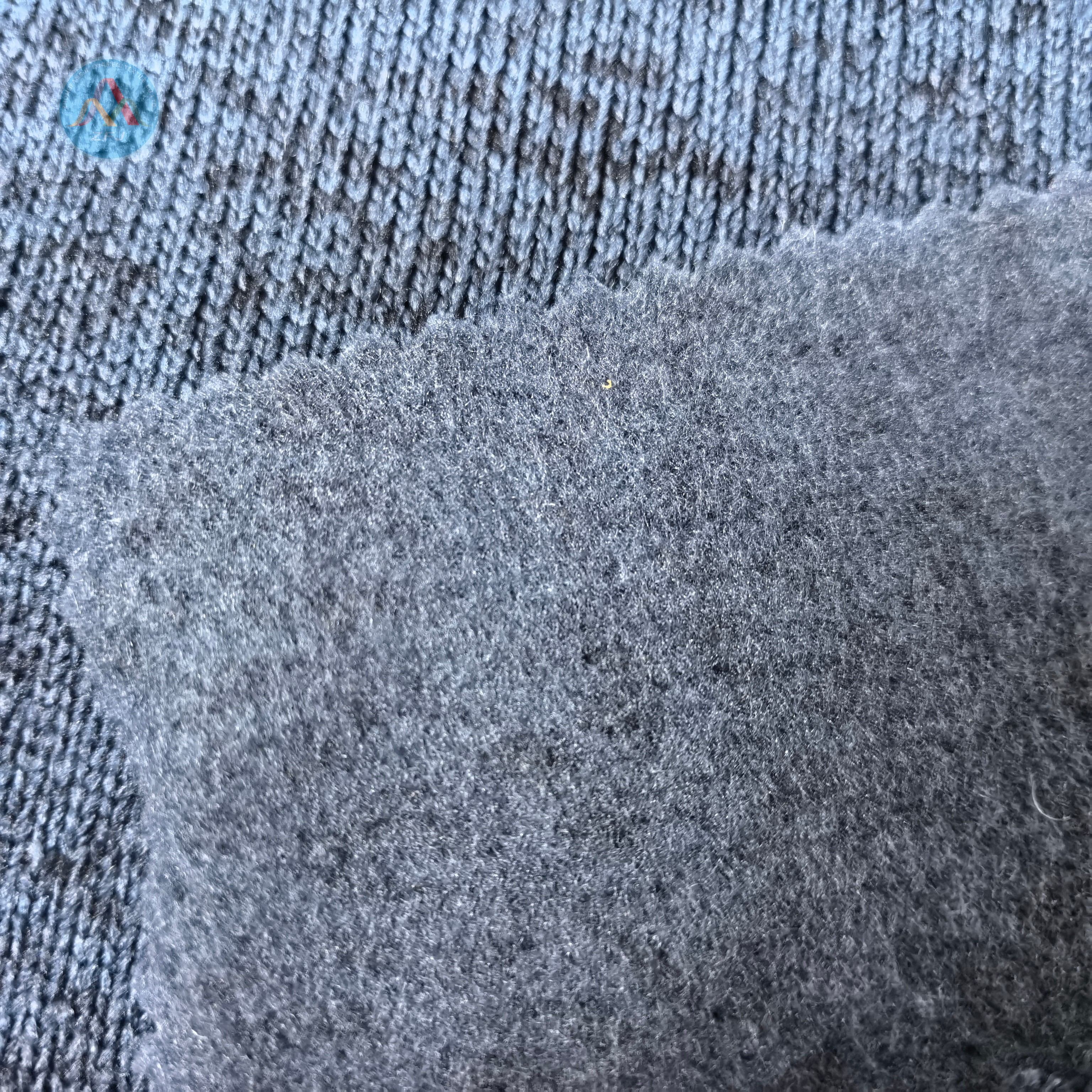 100% Polyester 280gsm Cationic Two-tone Brushed Jersey Fabric