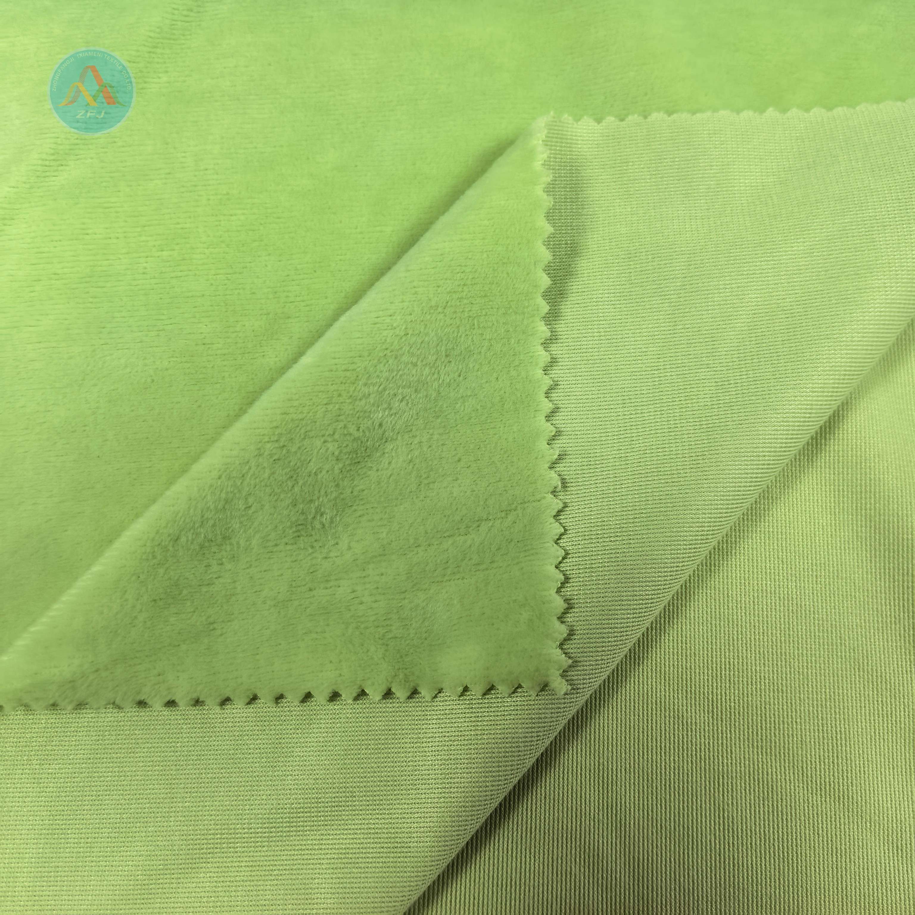 100% Polyester 200gsm Minky Fabric for Weighted Blankets
