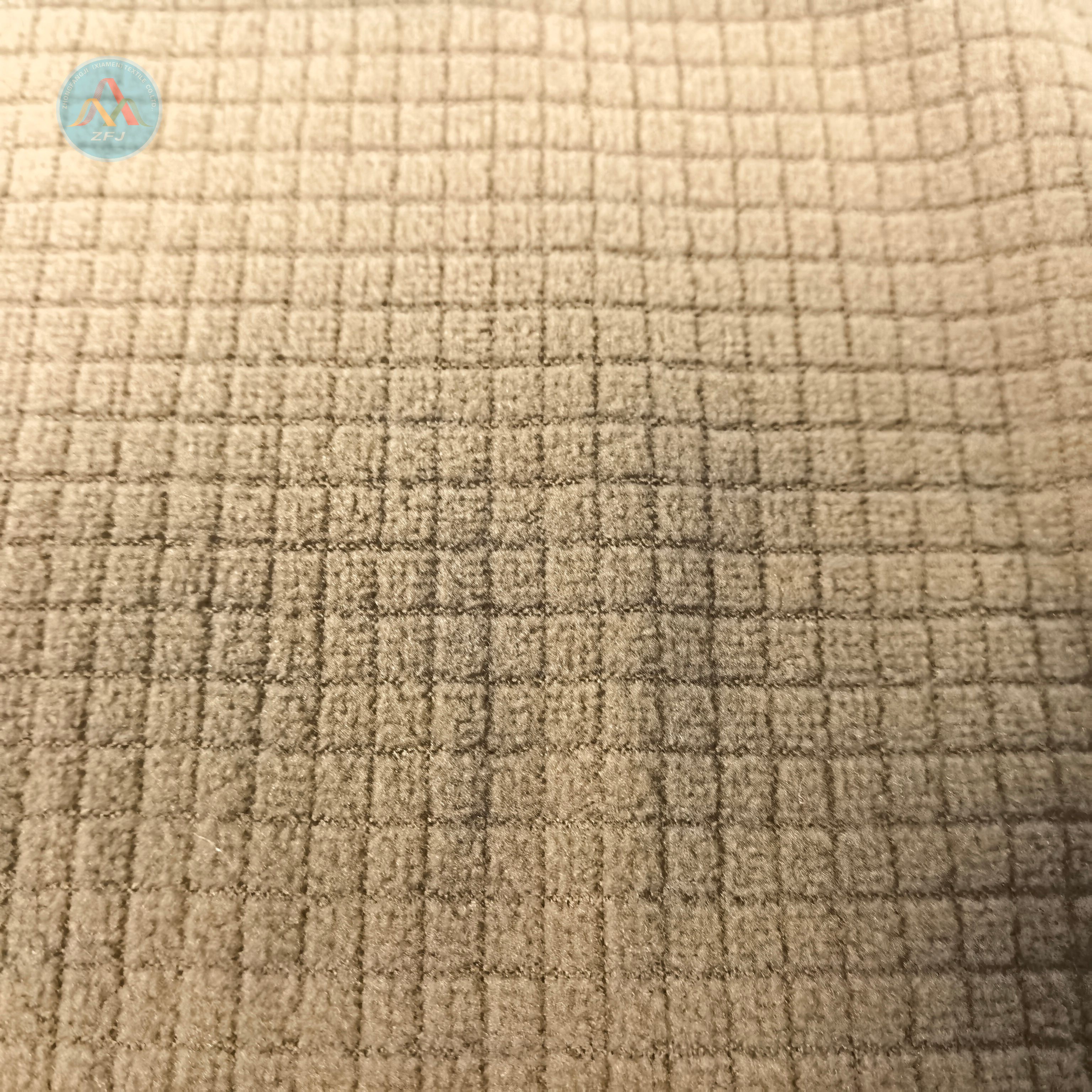 100% Polyester 150gsm Jacquard Polar Fleece