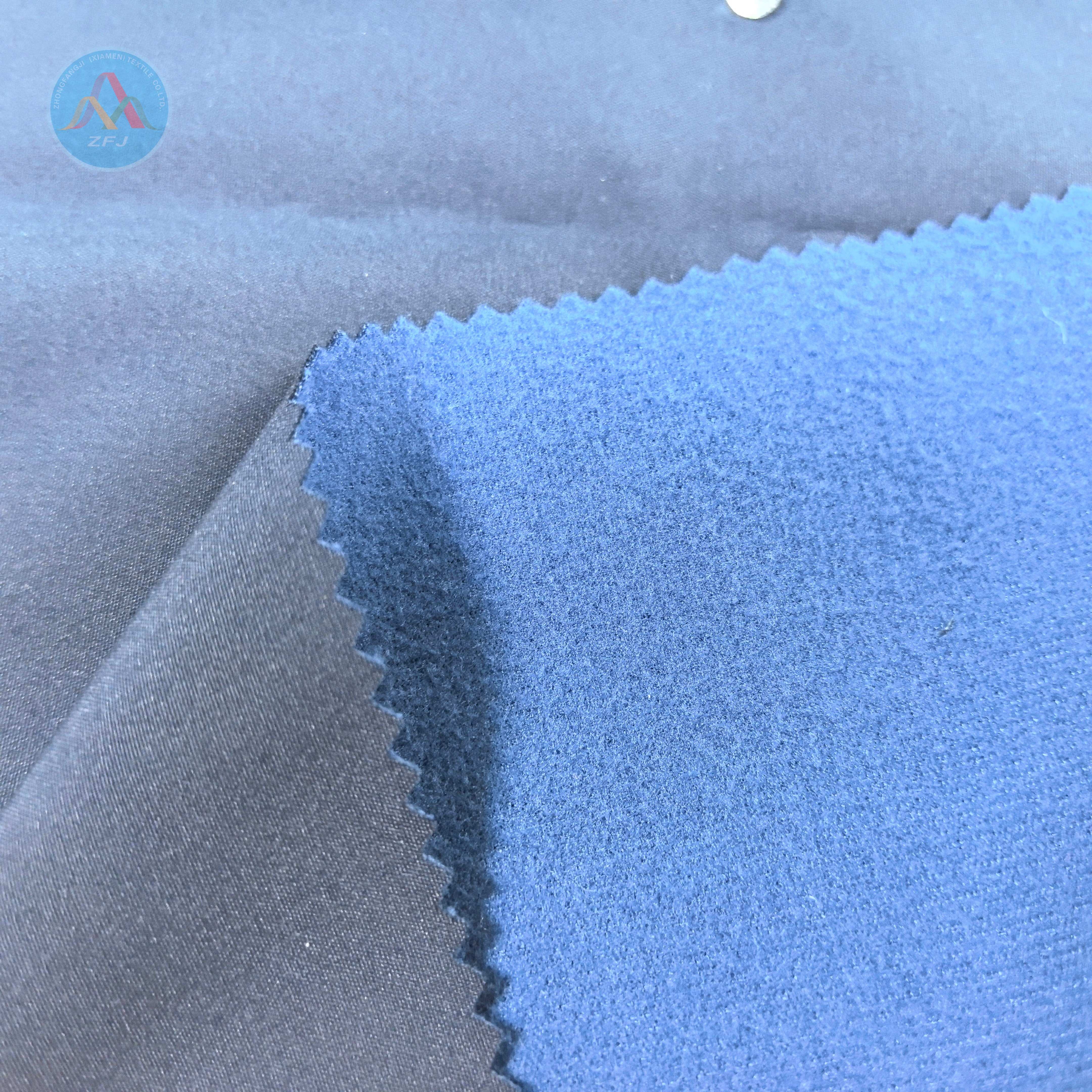 Four-way Stretch Fabric Laminated with TPU And Fleece for Technical Jackets