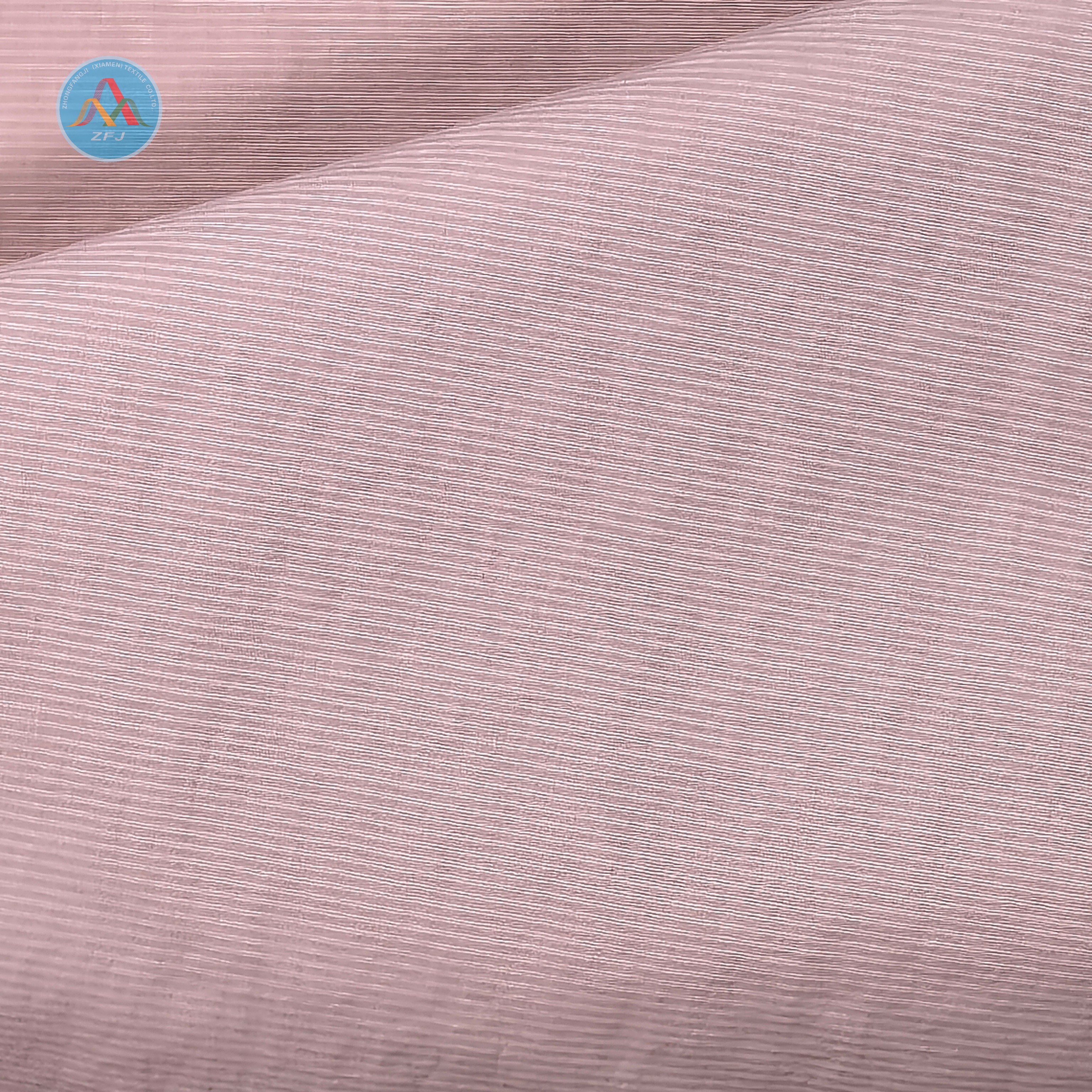 100% Nylon Thin Stripe Fabric Is Suitable for Down Jackets