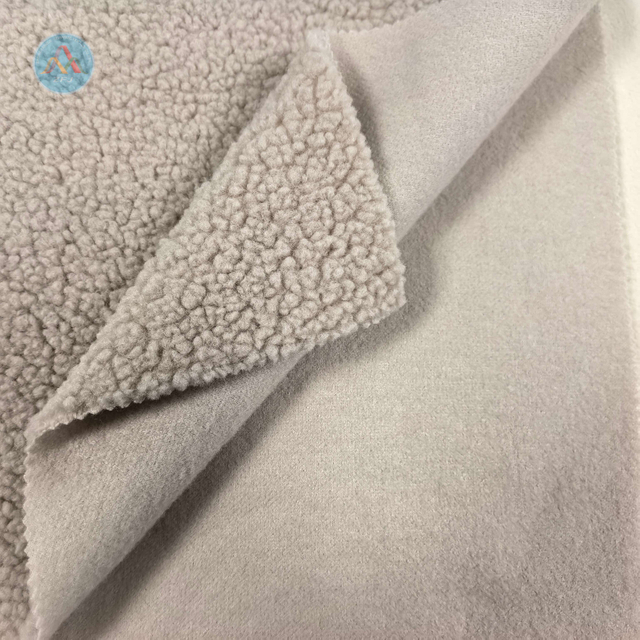 100% Recyclyed Polyester 400gsm Sherpa Fabric‌
