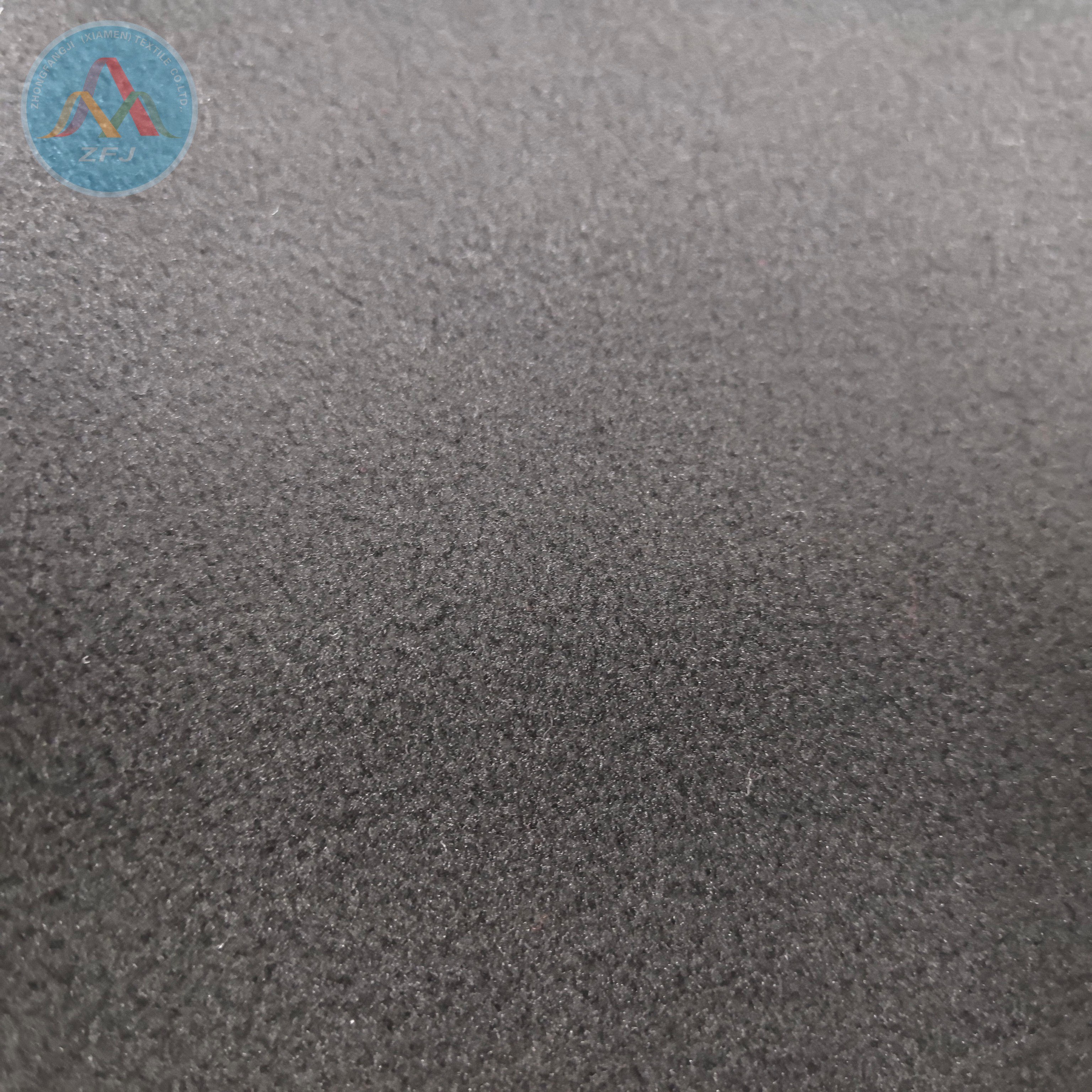 Nylon/spandex Double Tricot Composite with A TPU Membrane And Fleece Backing for Soft Shell