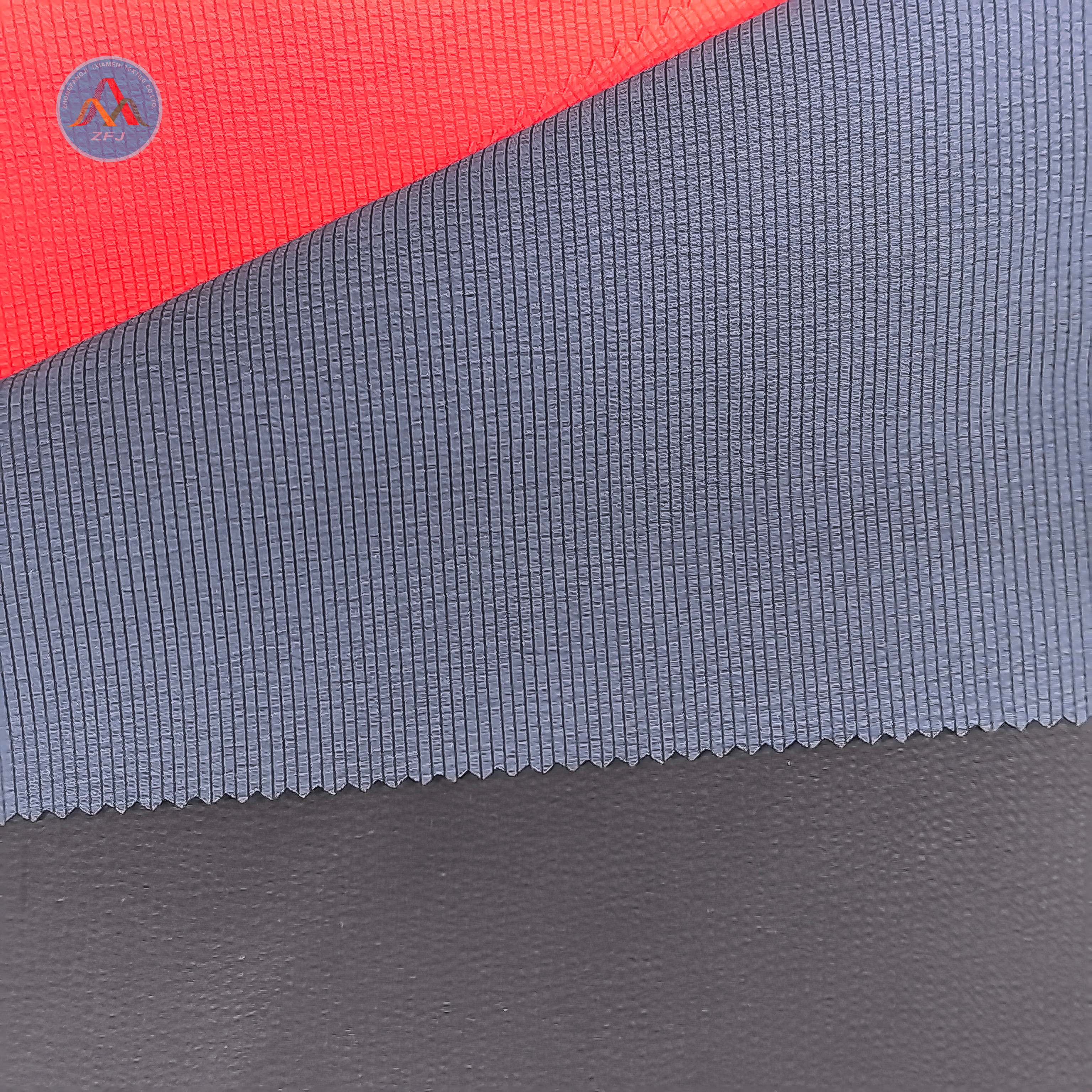 100% Polyester Crinkled Stripe Fabric for Shirt And Shorts