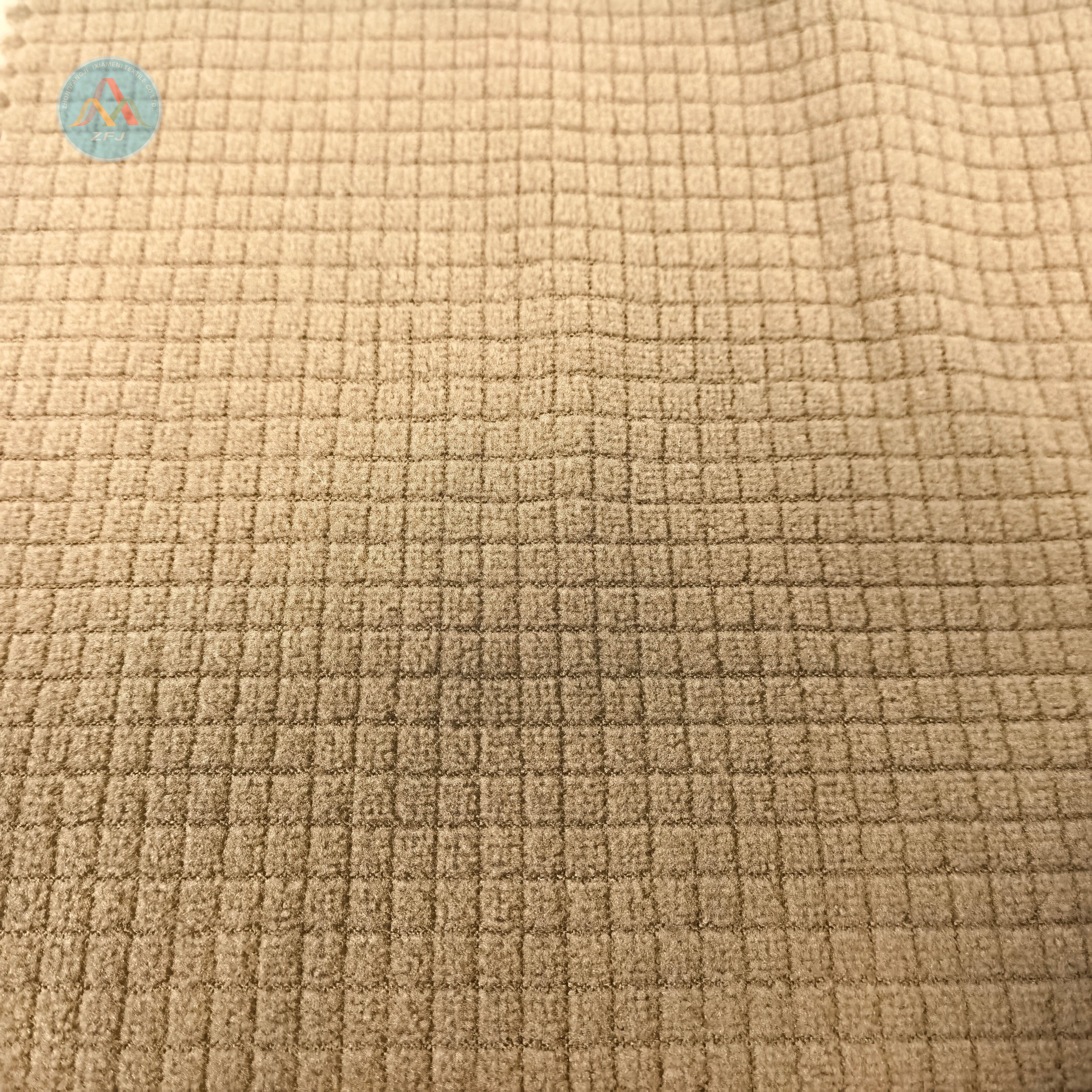 100% Polyester 150gsm Jacquard Polar Fleece