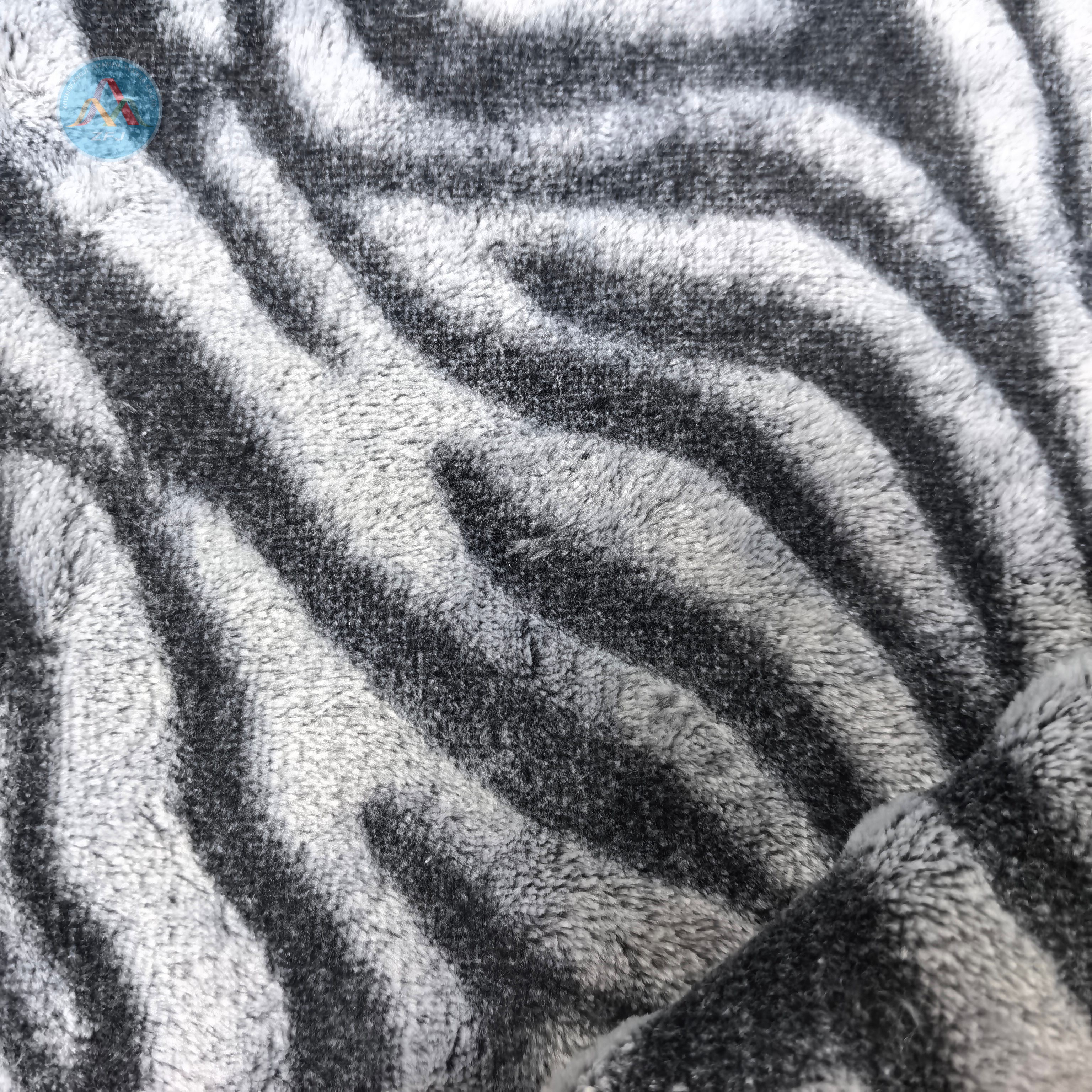 100% Polyester 285gsm Cut Pile Fleece Fabric