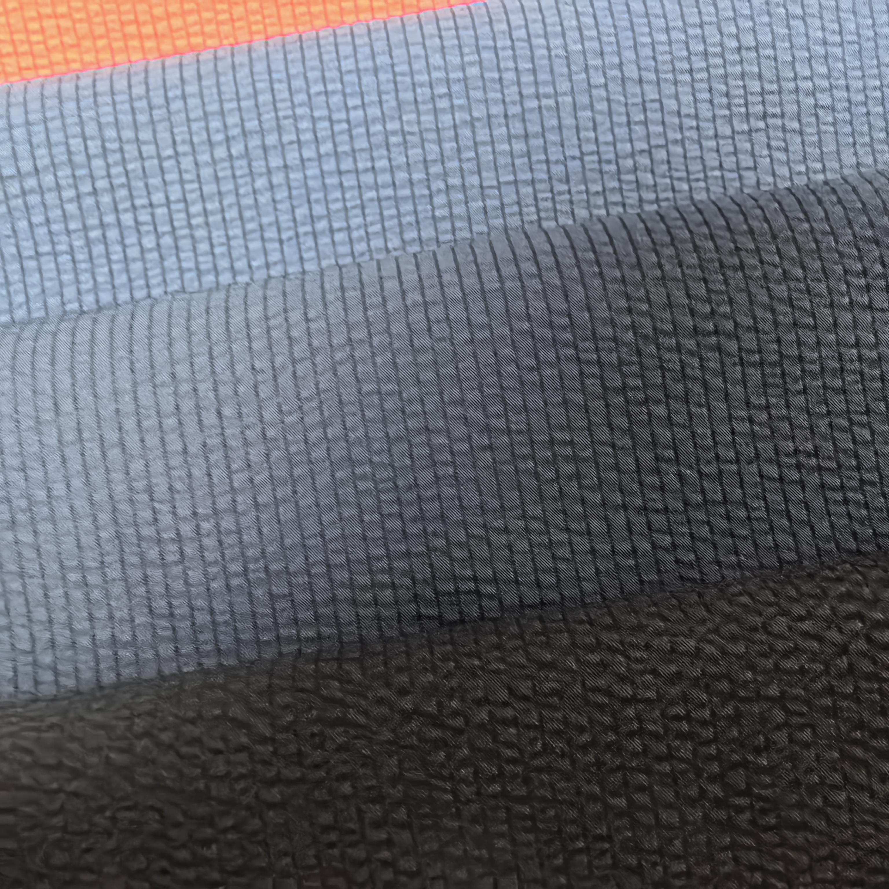 Polyester Crinkled Checkered Fabric