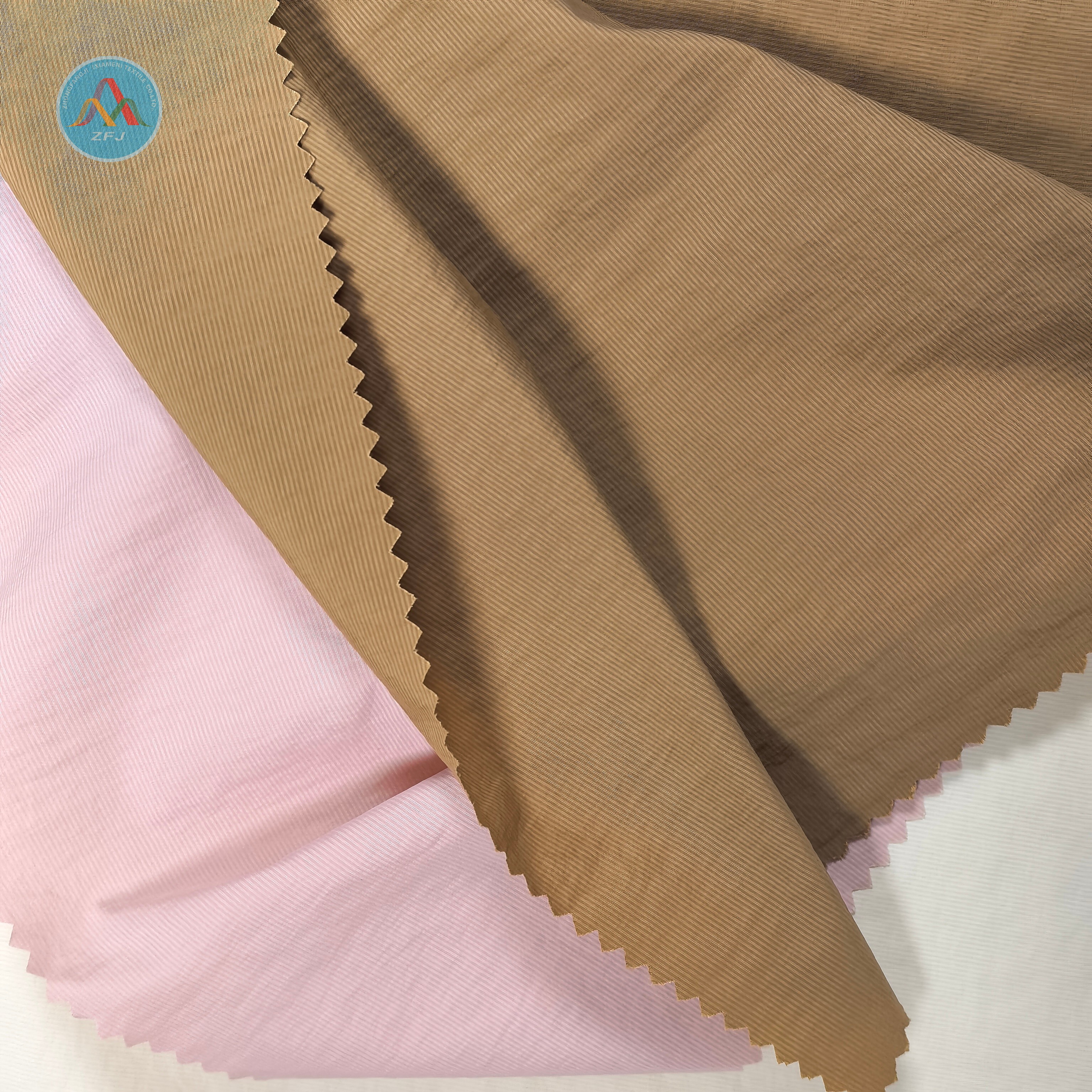 100% Nylon Thin Stripe Fabric Is Suitable for Down Jackets