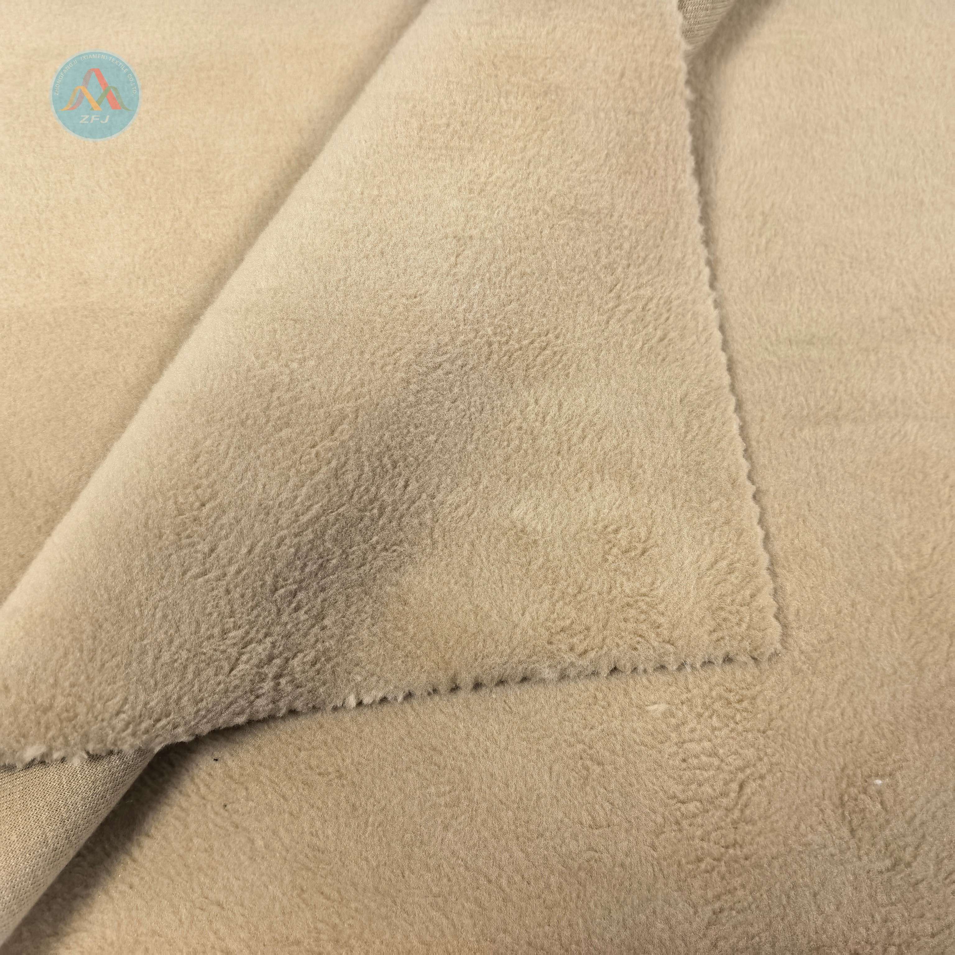 GRS Recycled Brushed Velour‌ Fabric